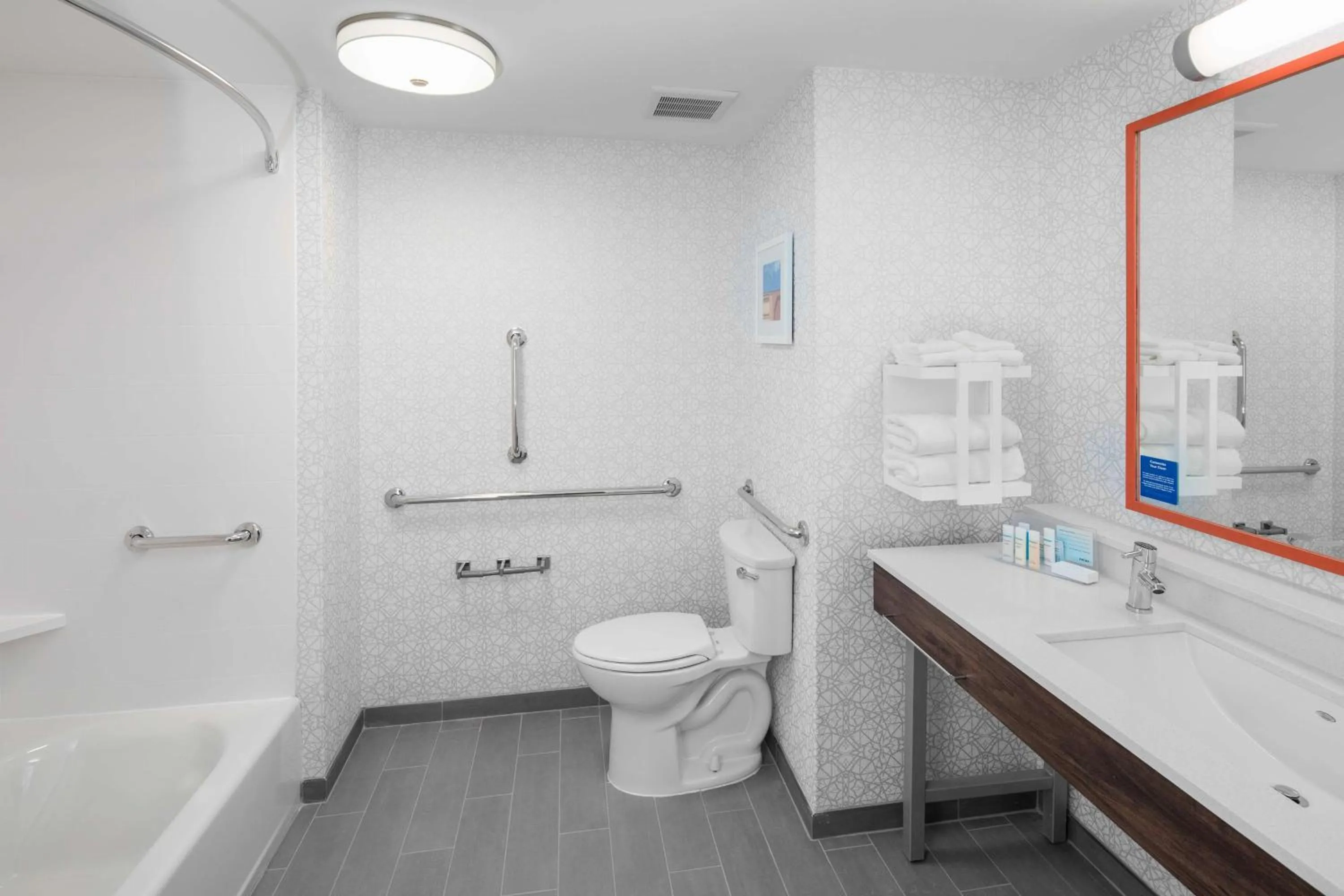 Bathroom in Hampton Inn Smithfield Selma, NC