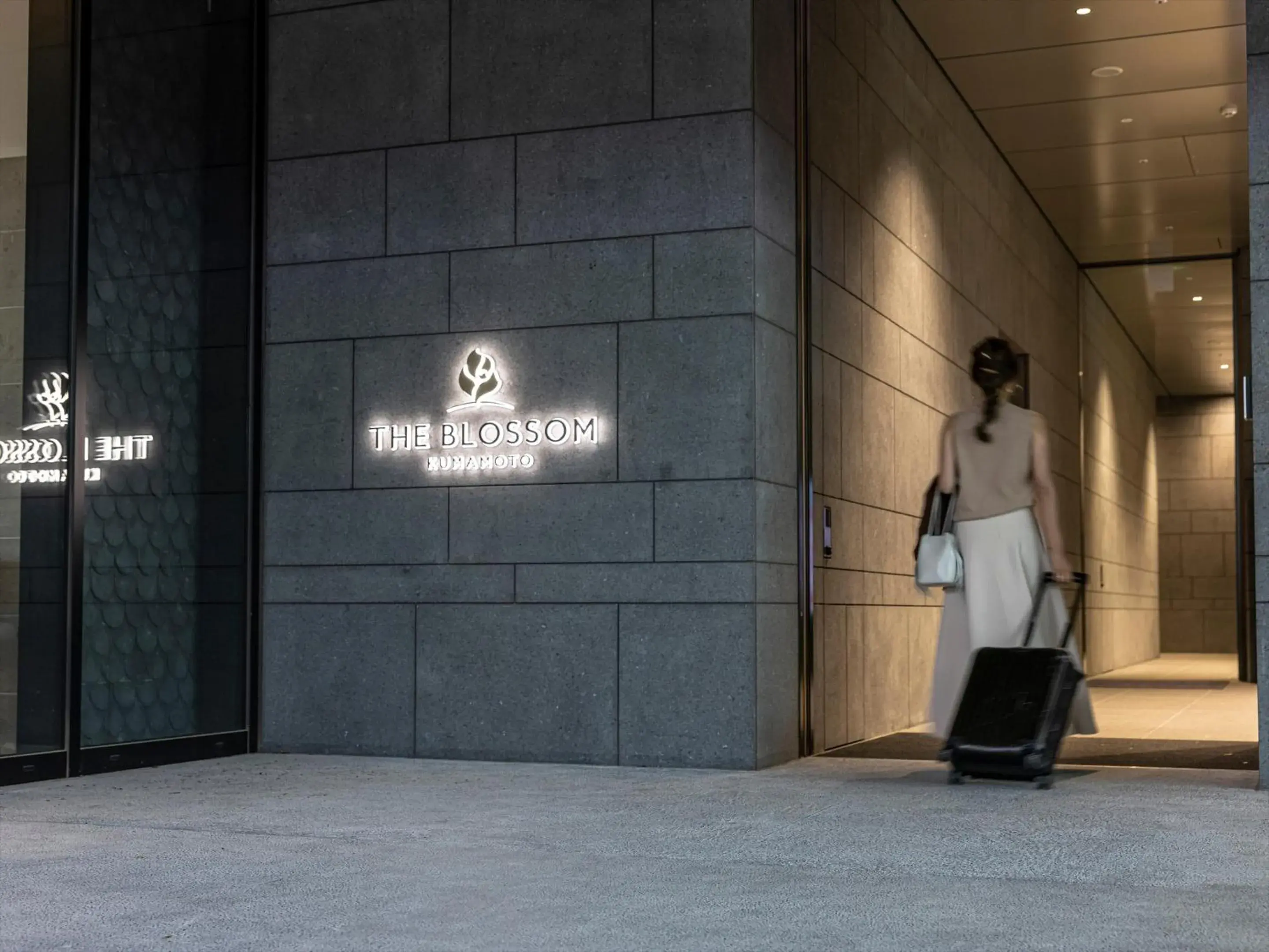 Facade/entrance in THE BLOSSOM KUMAMOTO Facade/entrance in THE BLOSSOM KUMAMOTO