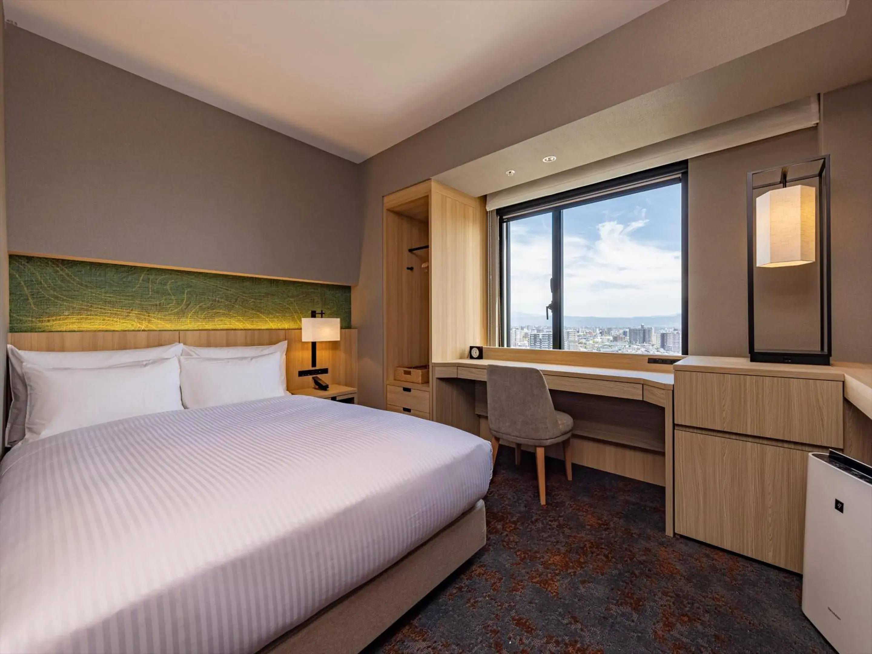 Bed in THE BLOSSOM KUMAMOTO Bed in THE BLOSSOM KUMAMOTO