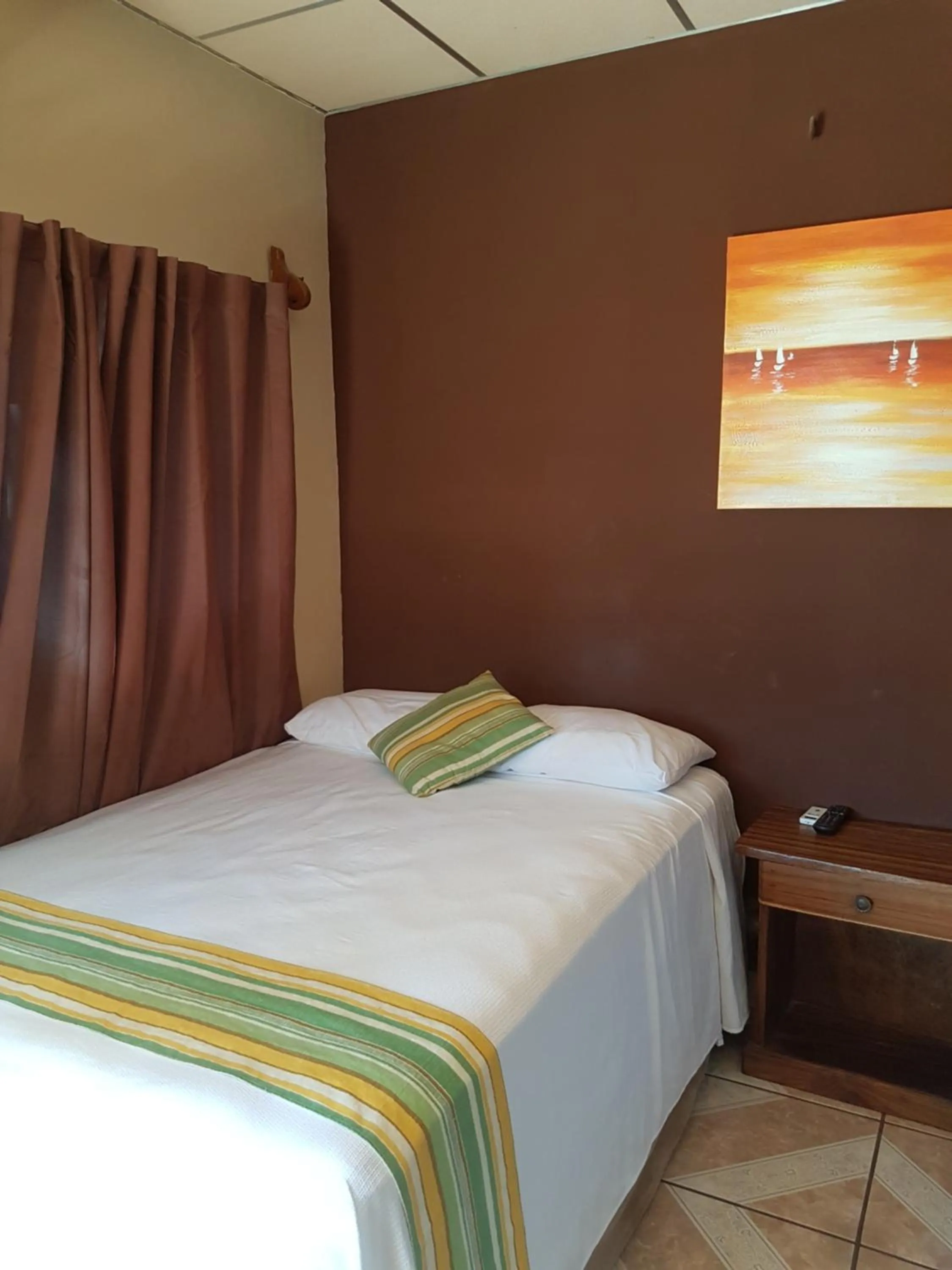 Bed in Hotel Miraflores