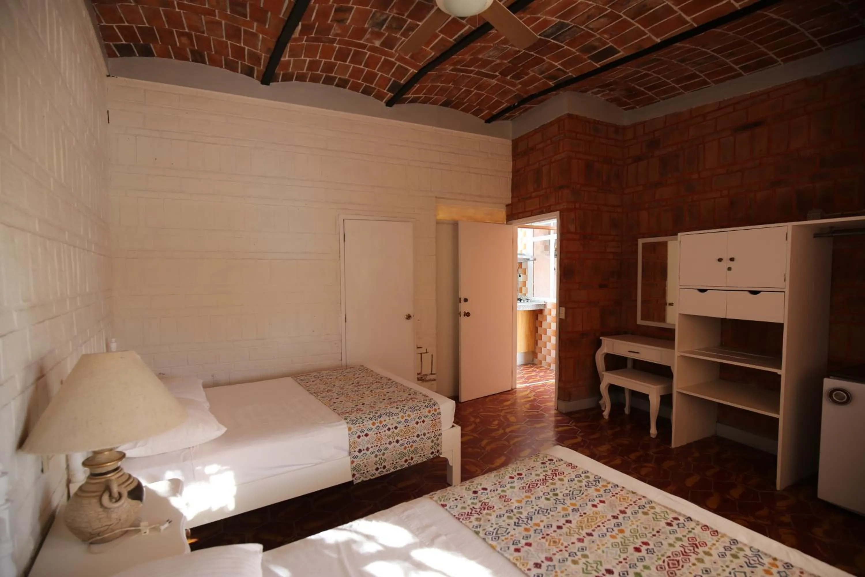 Bed in Mama Chuy Hotel & Villas Ajijic