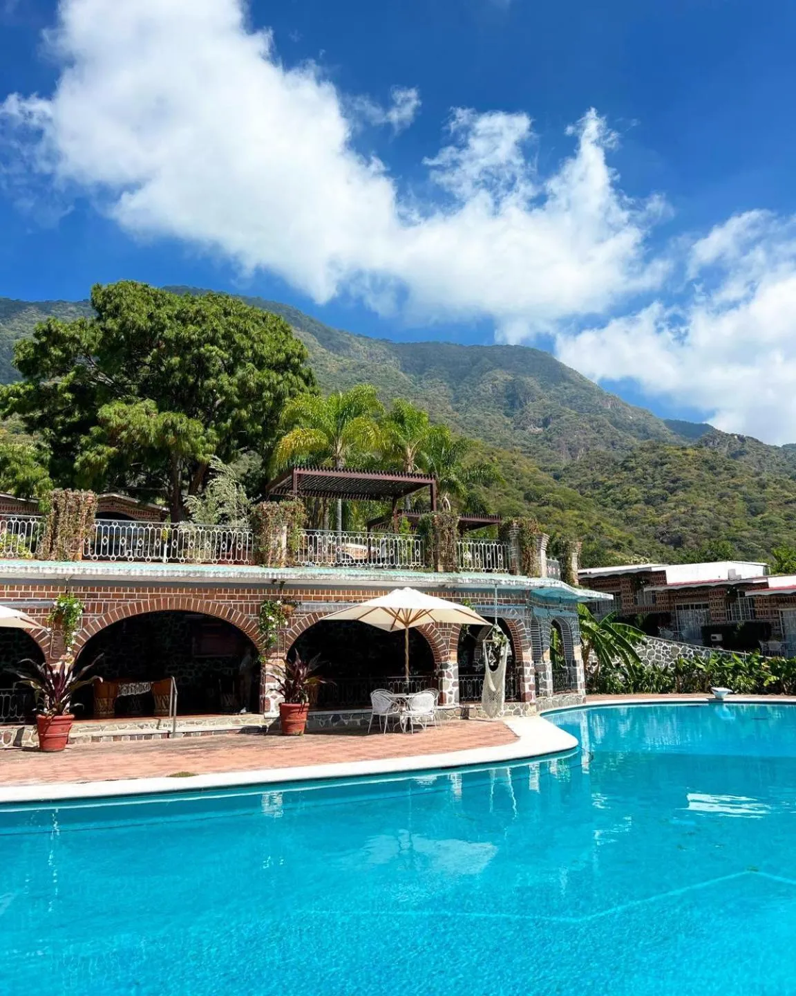 Pool view in Mama Chuy Hotel & Villas Ajijic
