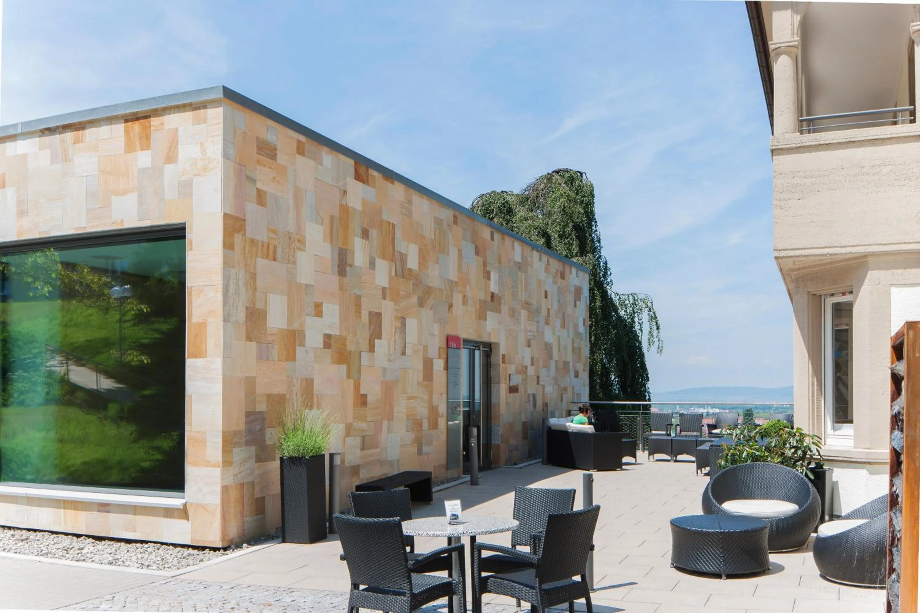 Facade/entrance in Caritas Tagungszentrum