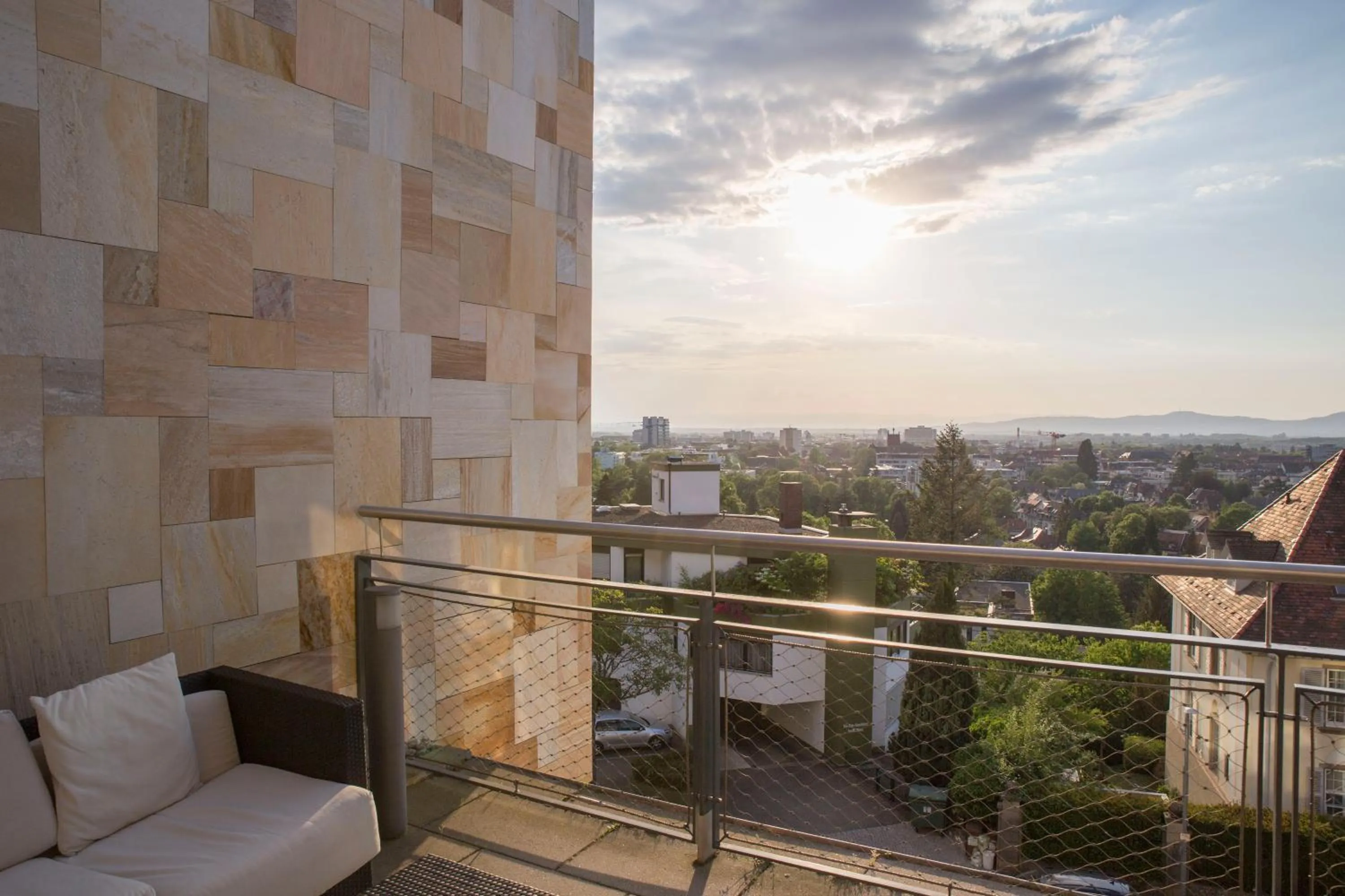 Balcony/Terrace in Caritas Tagungszentrum