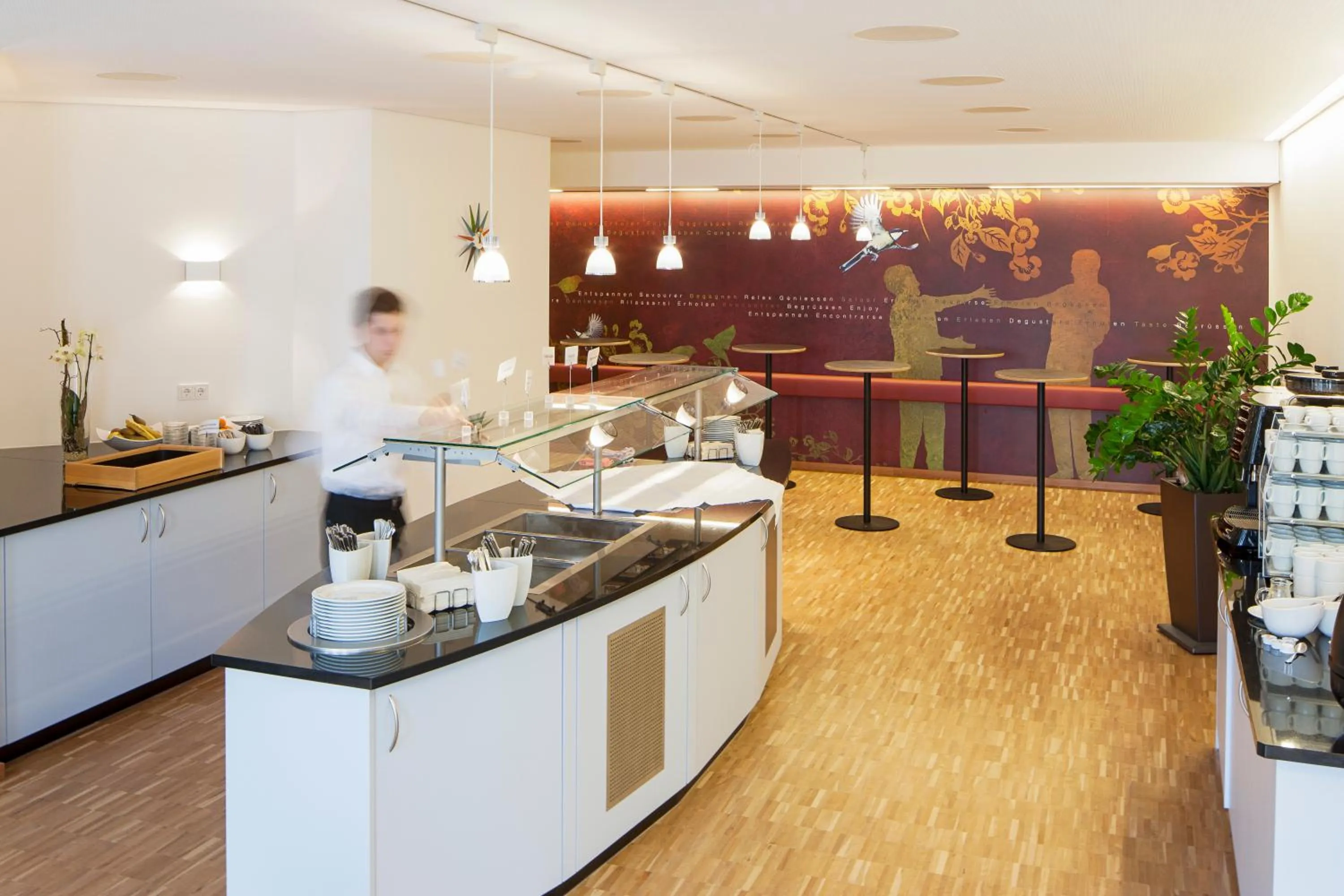 Restaurant/places to eat in Caritas Tagungszentrum