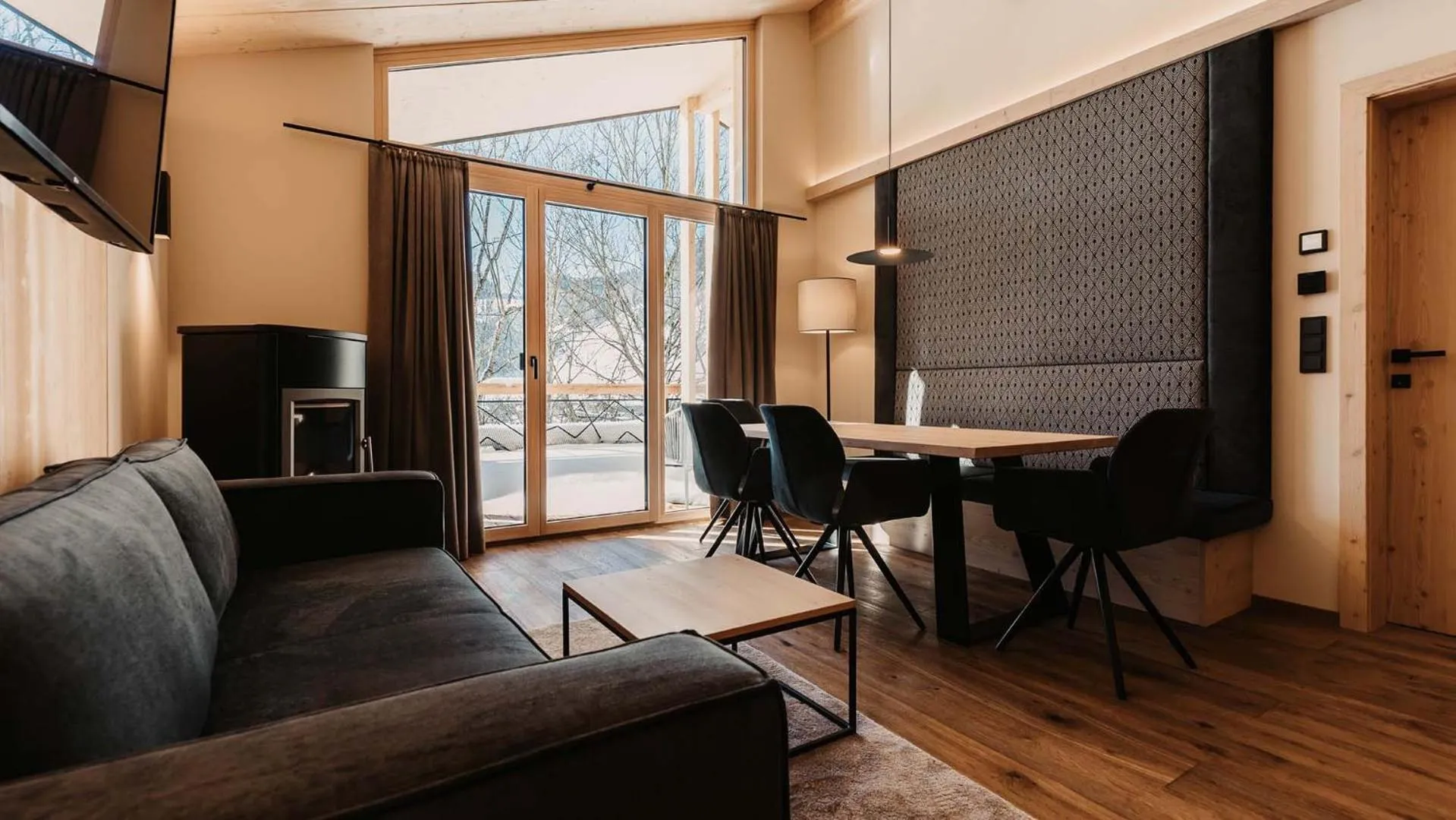 Living room in Hofgut Apartment & Lifestyle Resort Wagrain