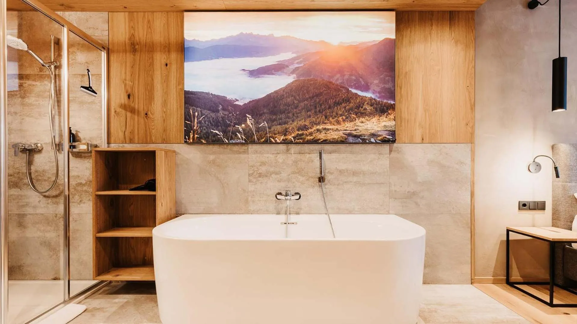 Shower in Hofgut Apartment & Lifestyle Resort Wagrain