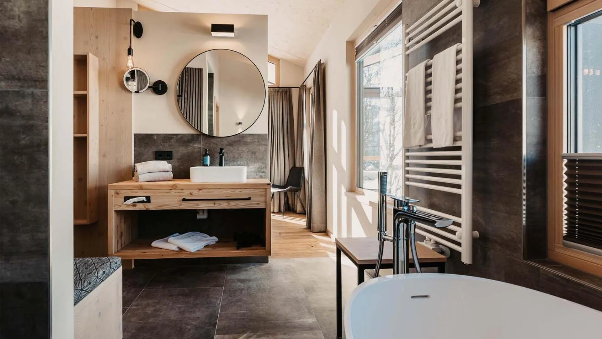 Bathroom in Hofgut Apartment & Lifestyle Resort Wagrain