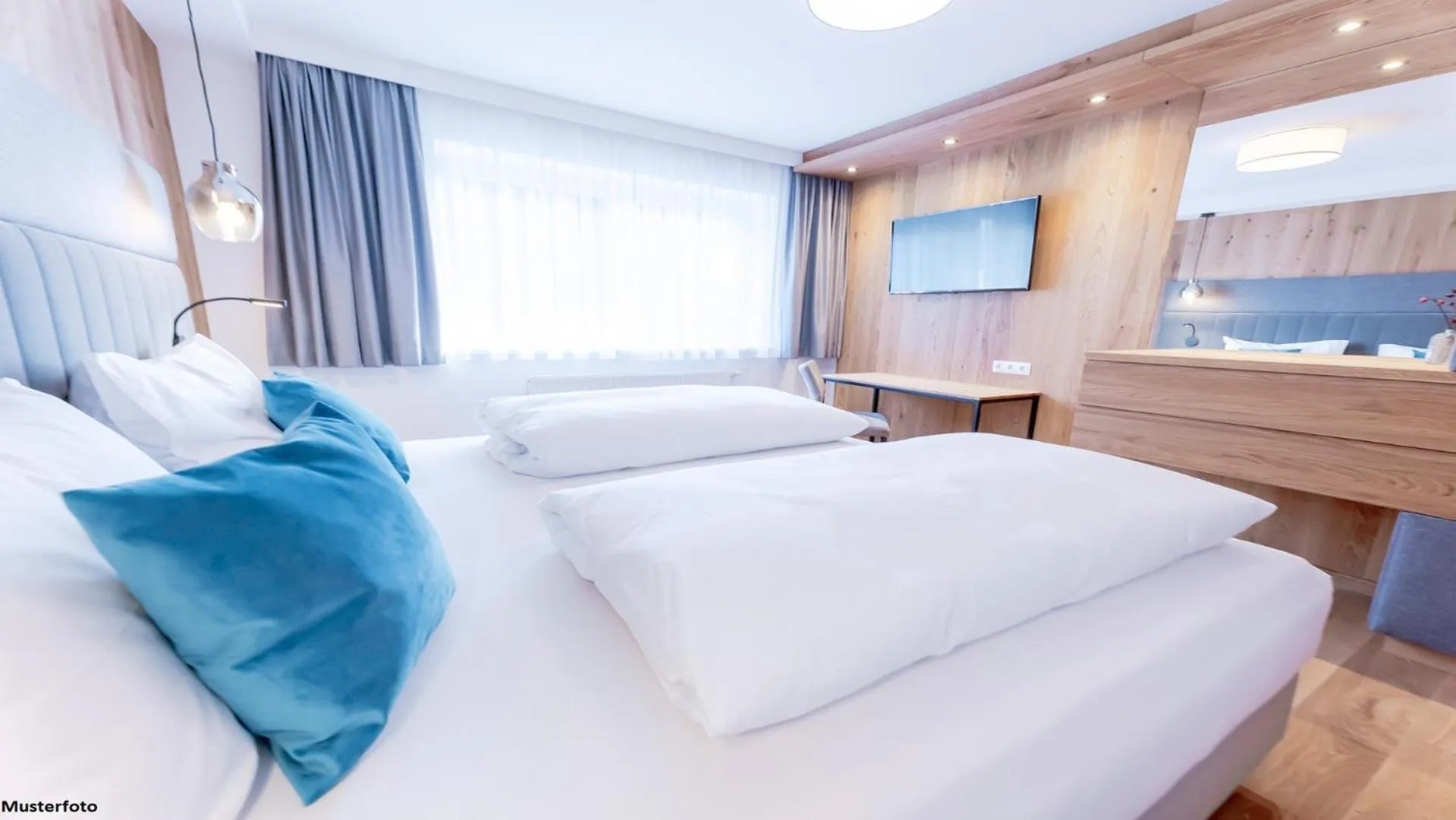 Bed in Hofgut Apartment & Lifestyle Resort Wagrain