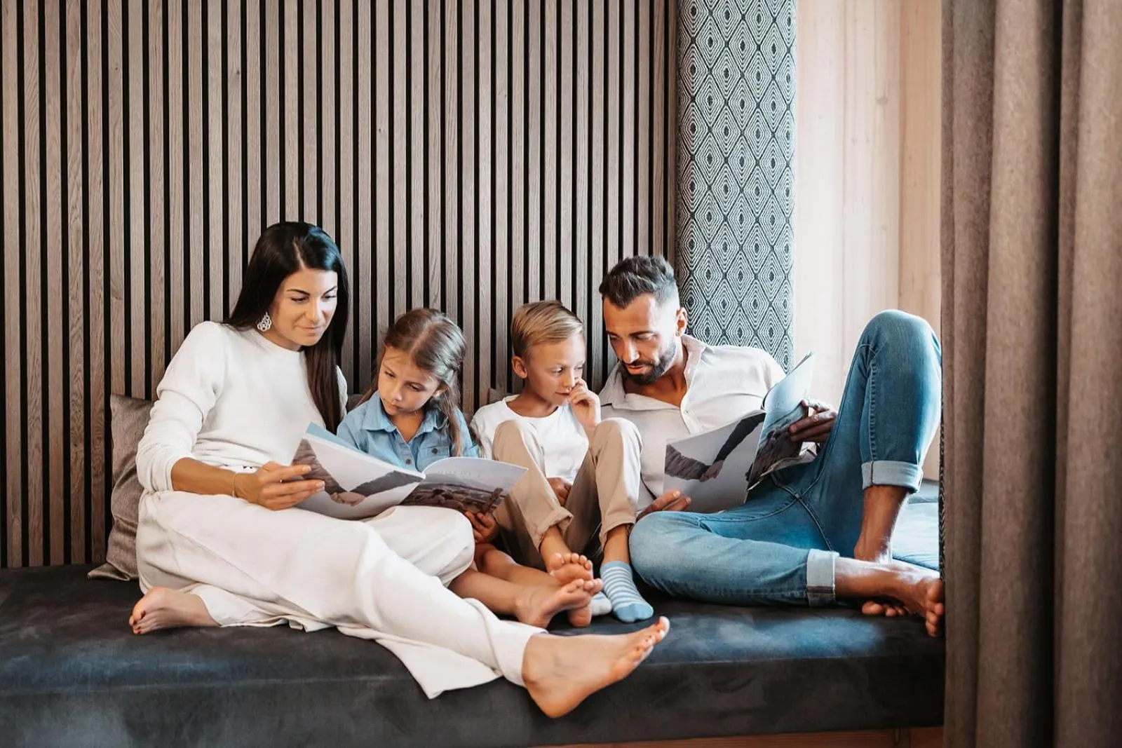 Living room in Hofgut Apartment & Lifestyle Resort Wagrain