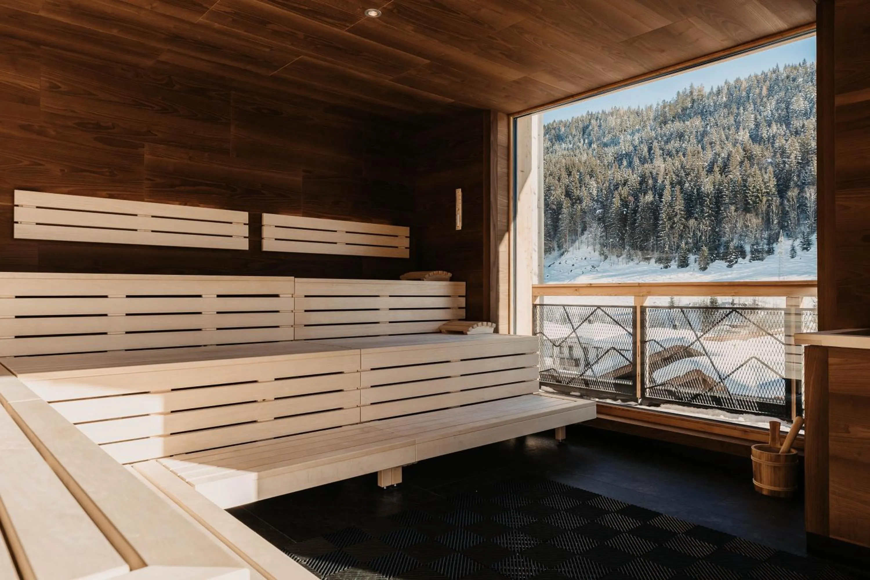 Sauna in Hofgut Apartment & Lifestyle Resort Wagrain