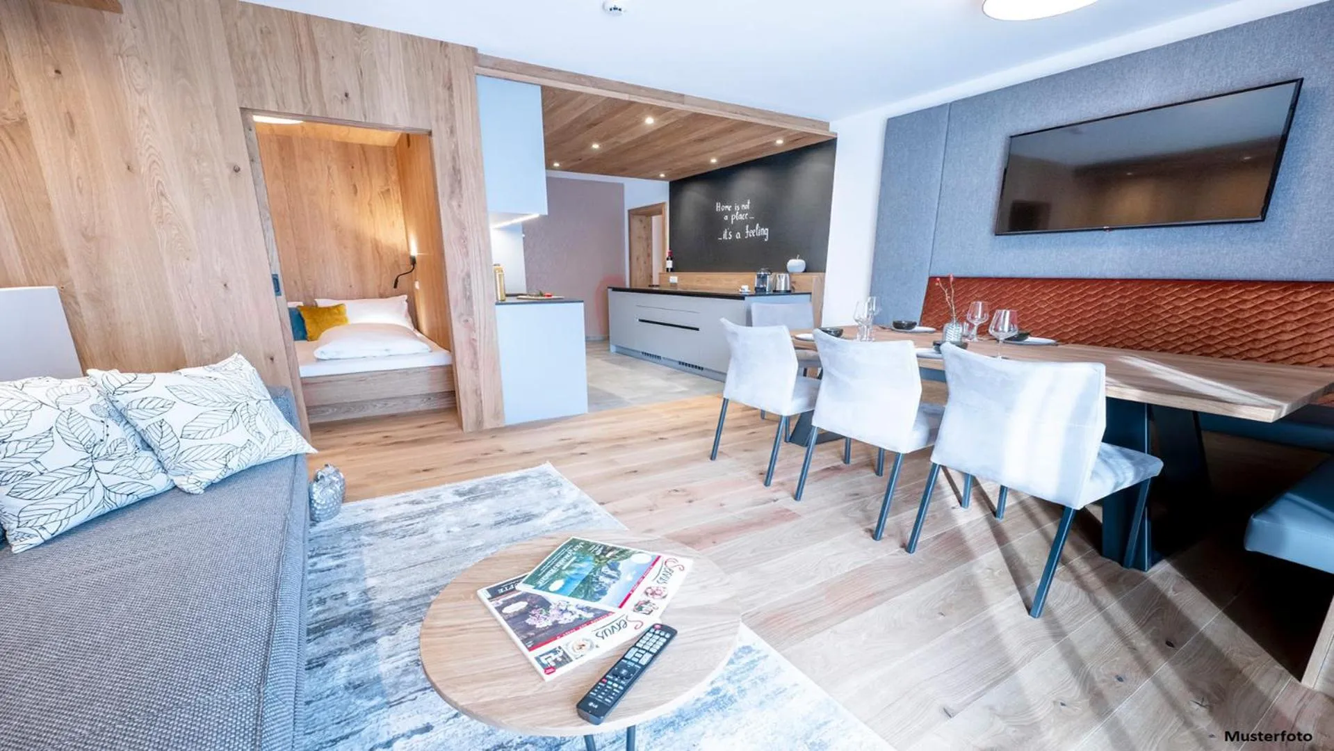 Bedroom in Hofgut Apartment & Lifestyle Resort Wagrain