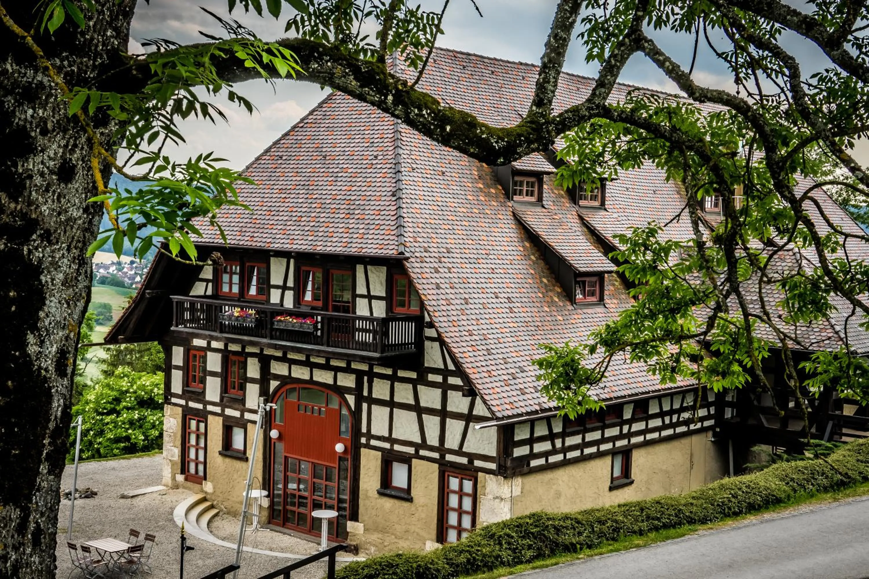 Property building in Hotel Hofgut Hohenkarpfen