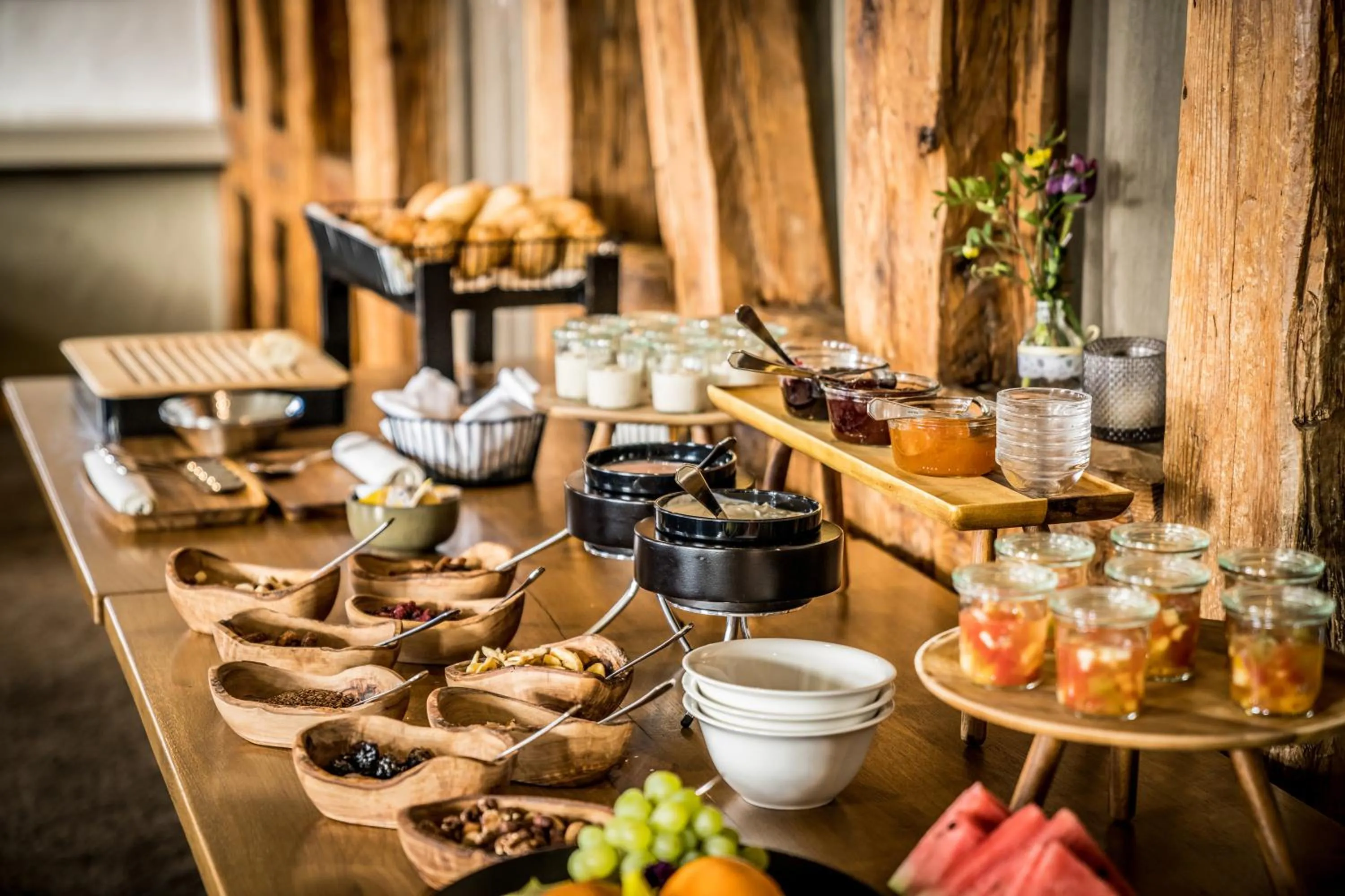 Buffet breakfast in Hotel Hofgut Hohenkarpfen