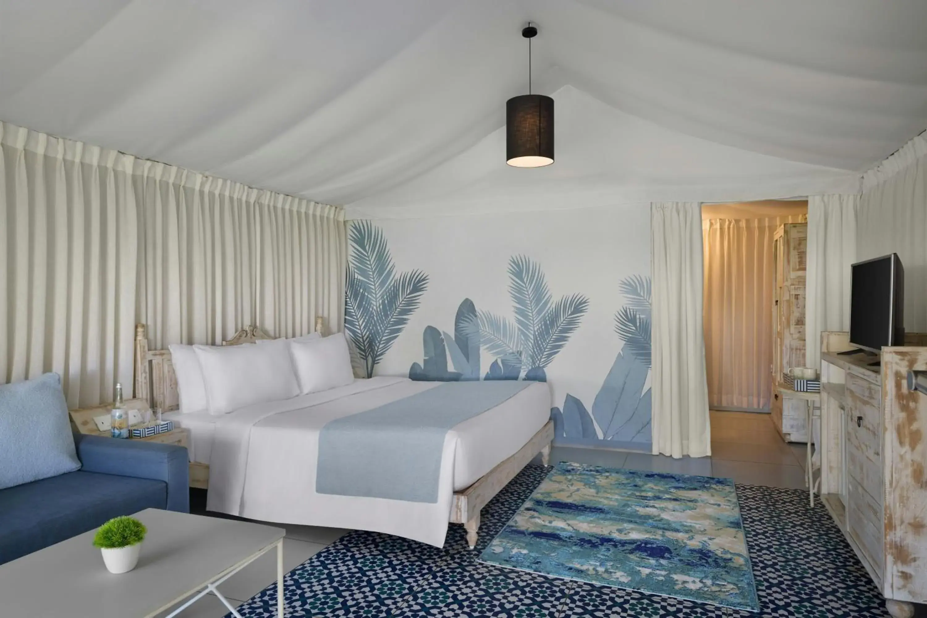 Photo of the whole room, Bed in The Fern Seaside Luxurious Tent Resort Daman, Series by Marriott Photo of the whole room, Bed in The Fern Seaside Luxurious Tent Resort Daman, Series by Marriott