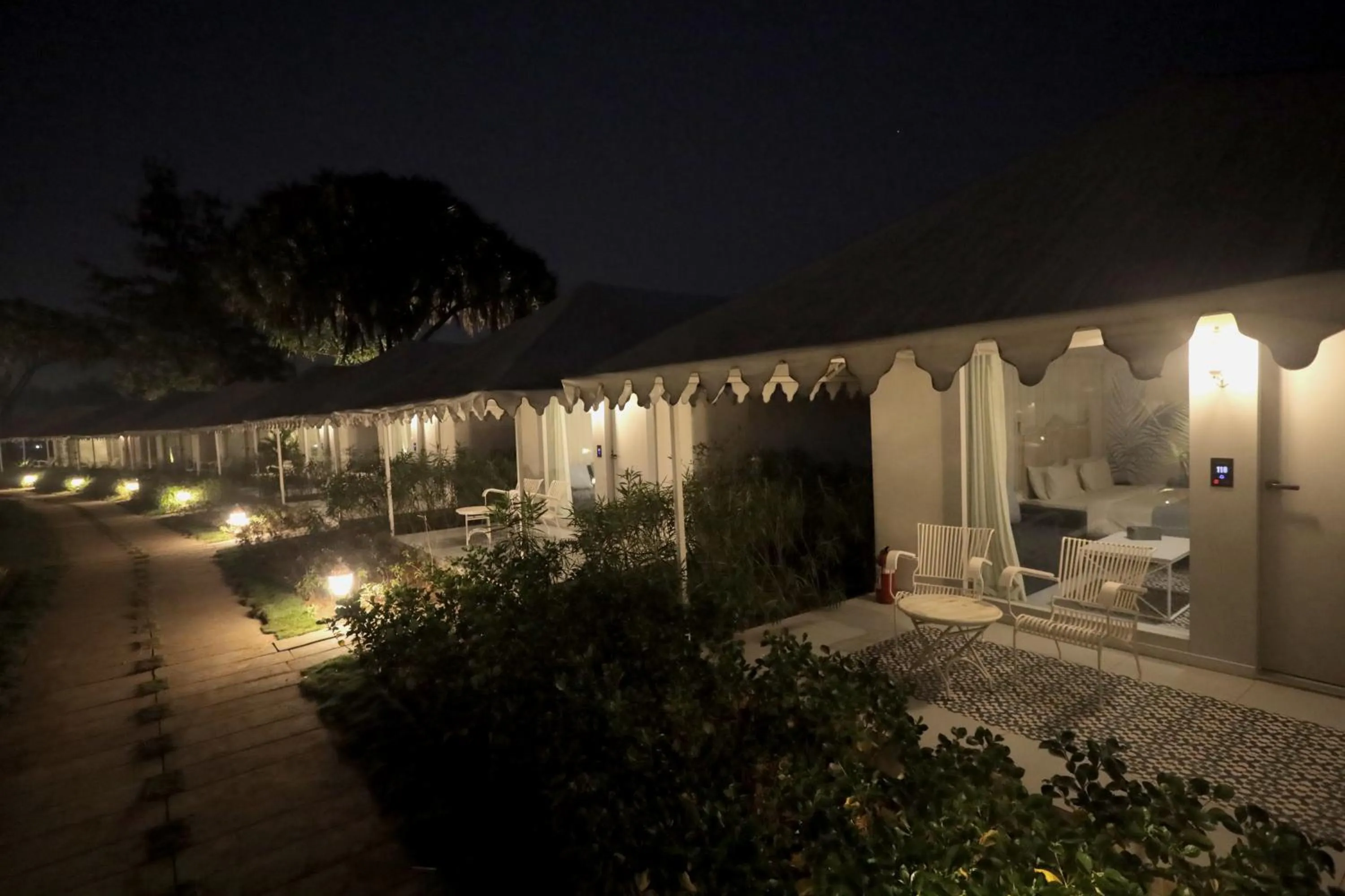 Facade/entrance in The Fern Seaside Luxurious Tent Resort Daman
