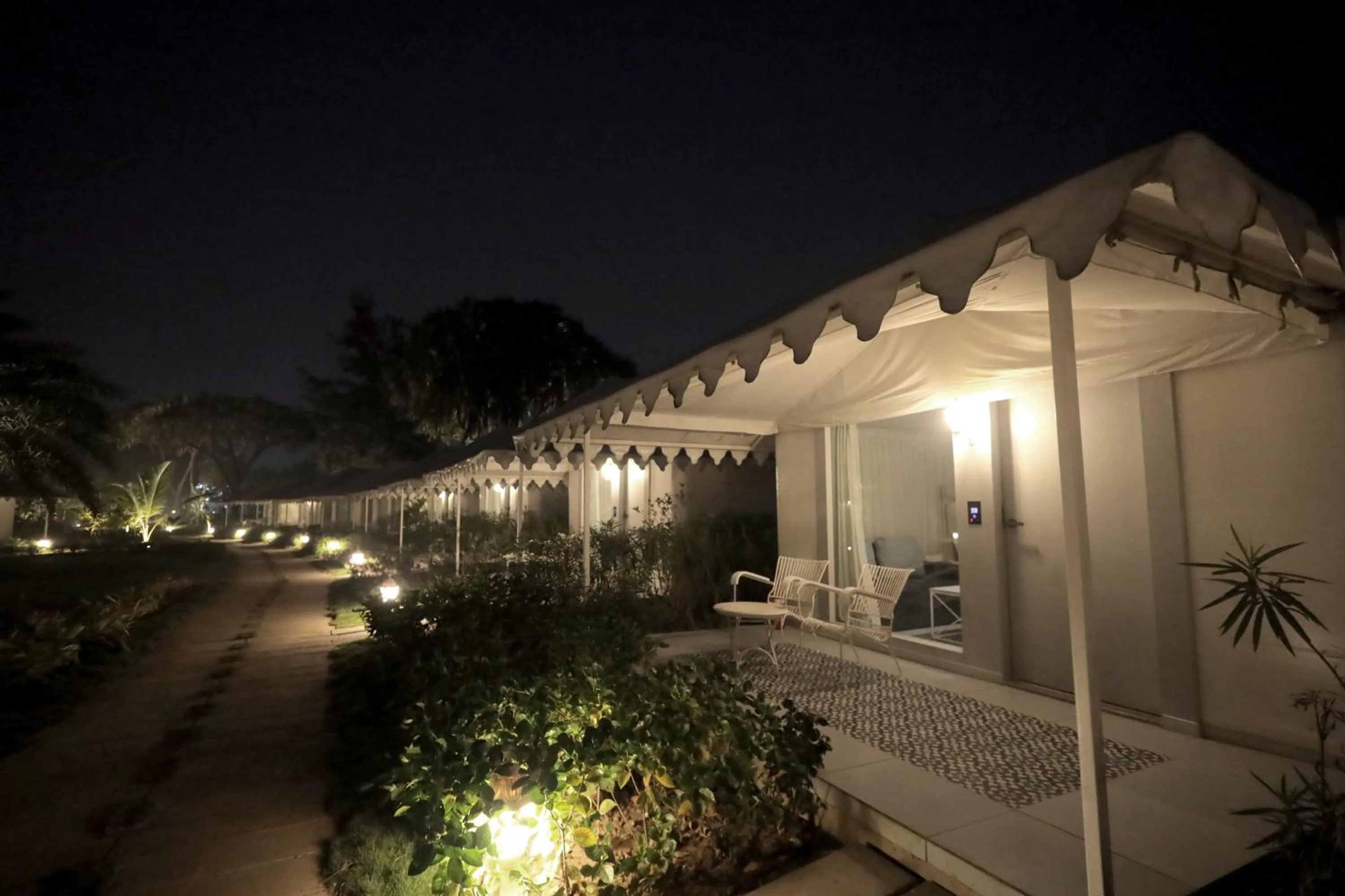 Facade/entrance in The Fern Seaside Luxurious Tent Resort Daman