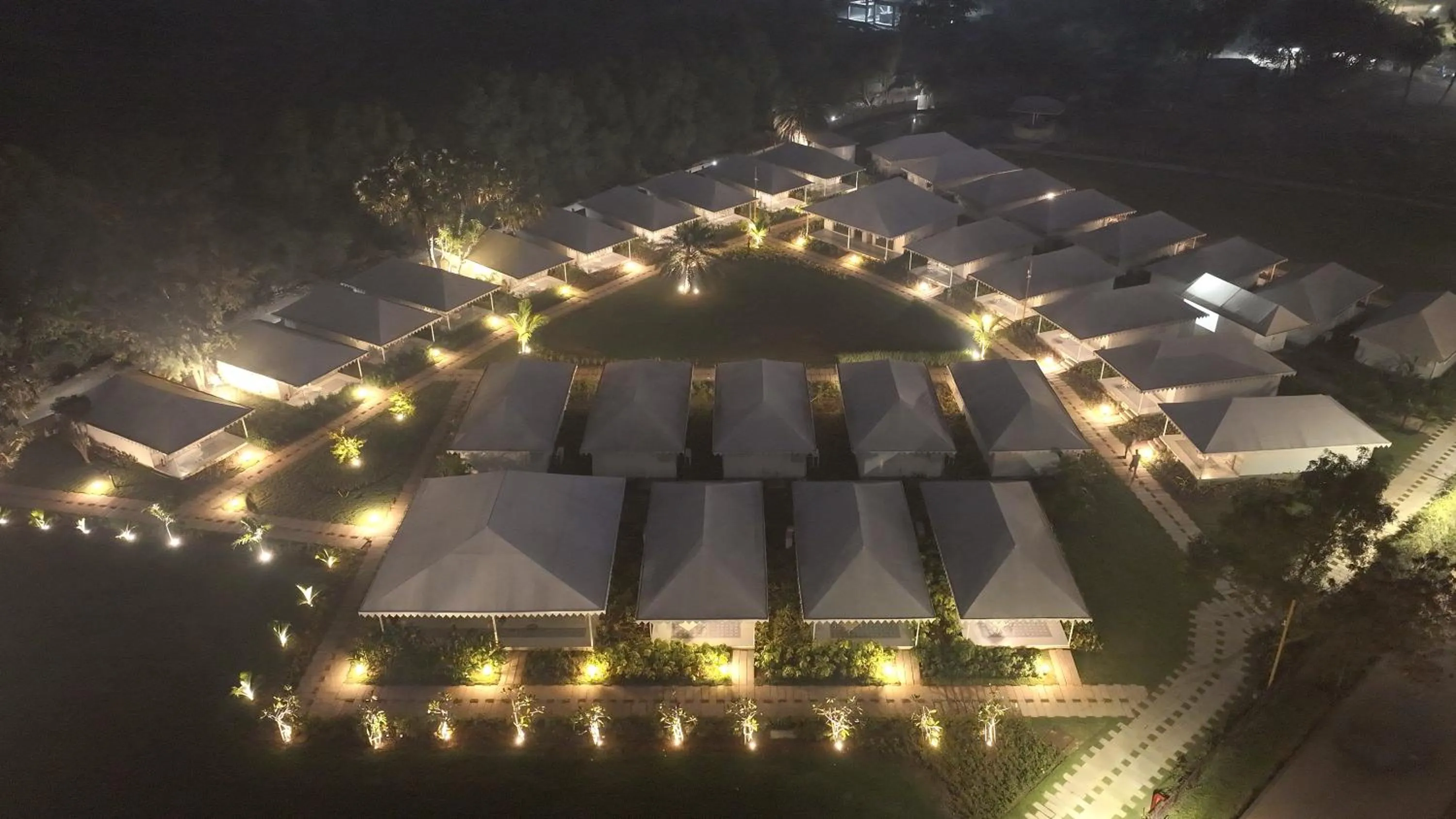 Facade/entrance in The Fern Seaside Luxurious Tent Resort Daman