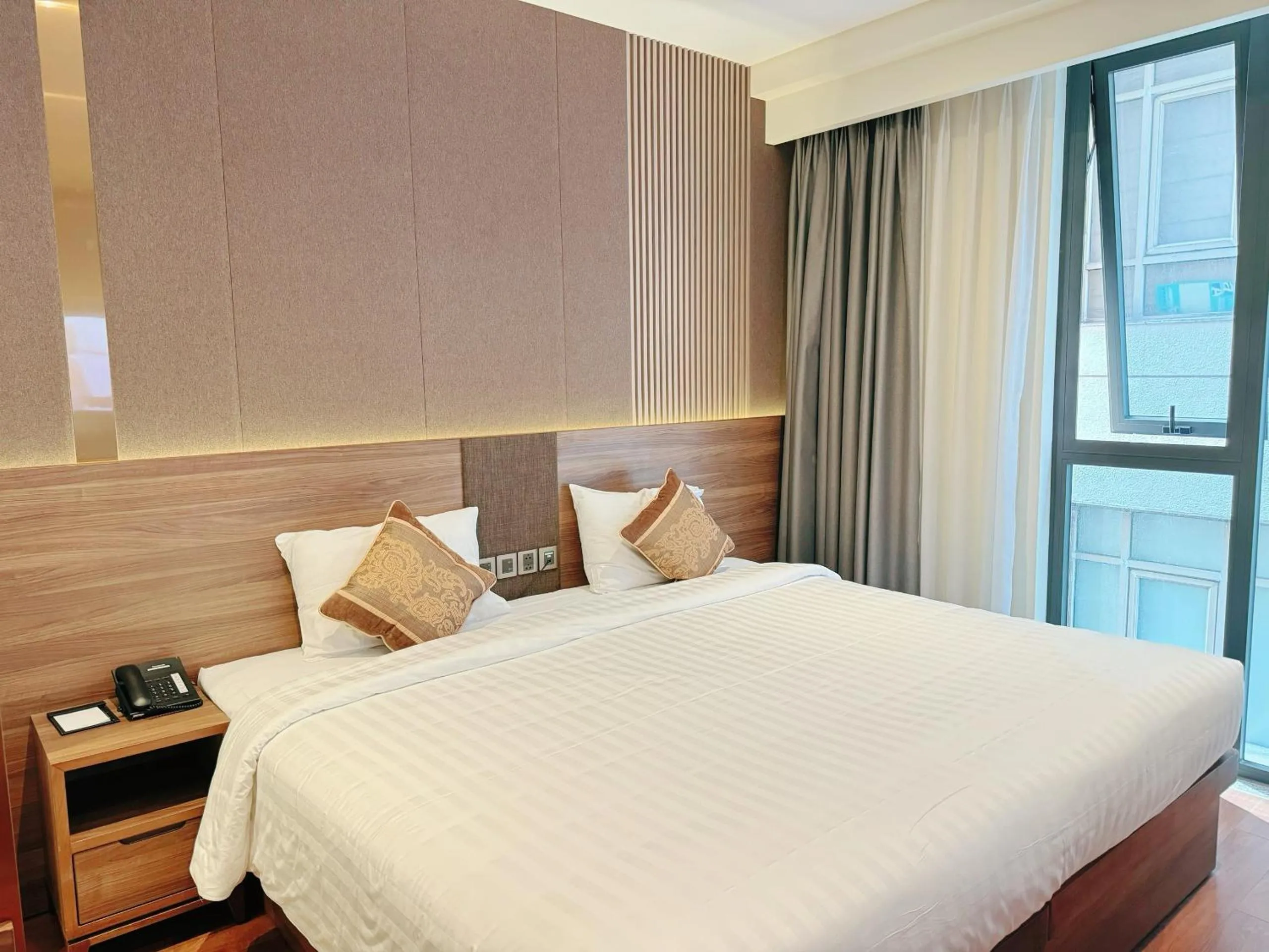 Photo of the whole room, Bed in Northern Charm Hotel