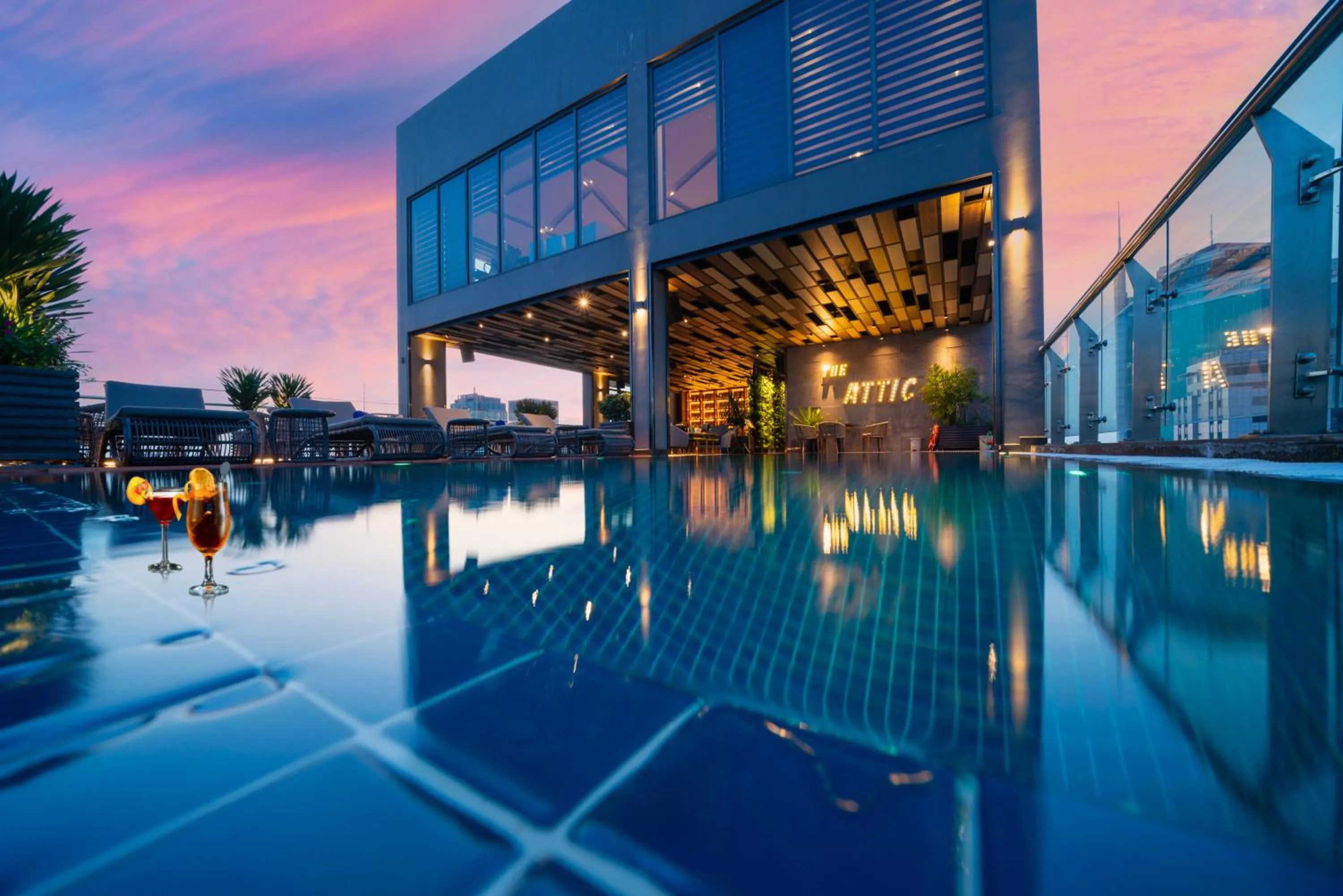 City view in Northern Charm Hotel