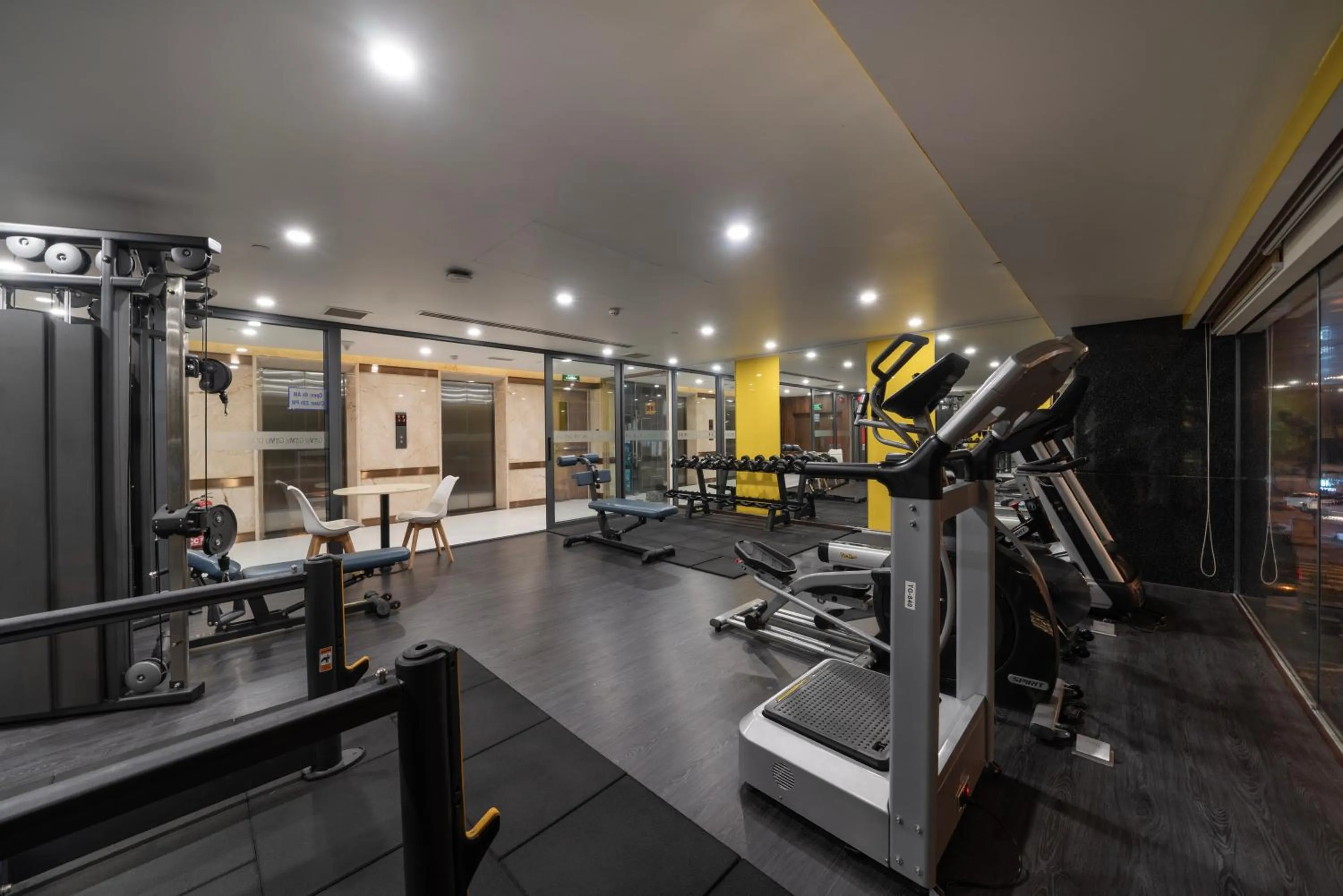 Fitness centre/facilities in Northern Charm Hotel
