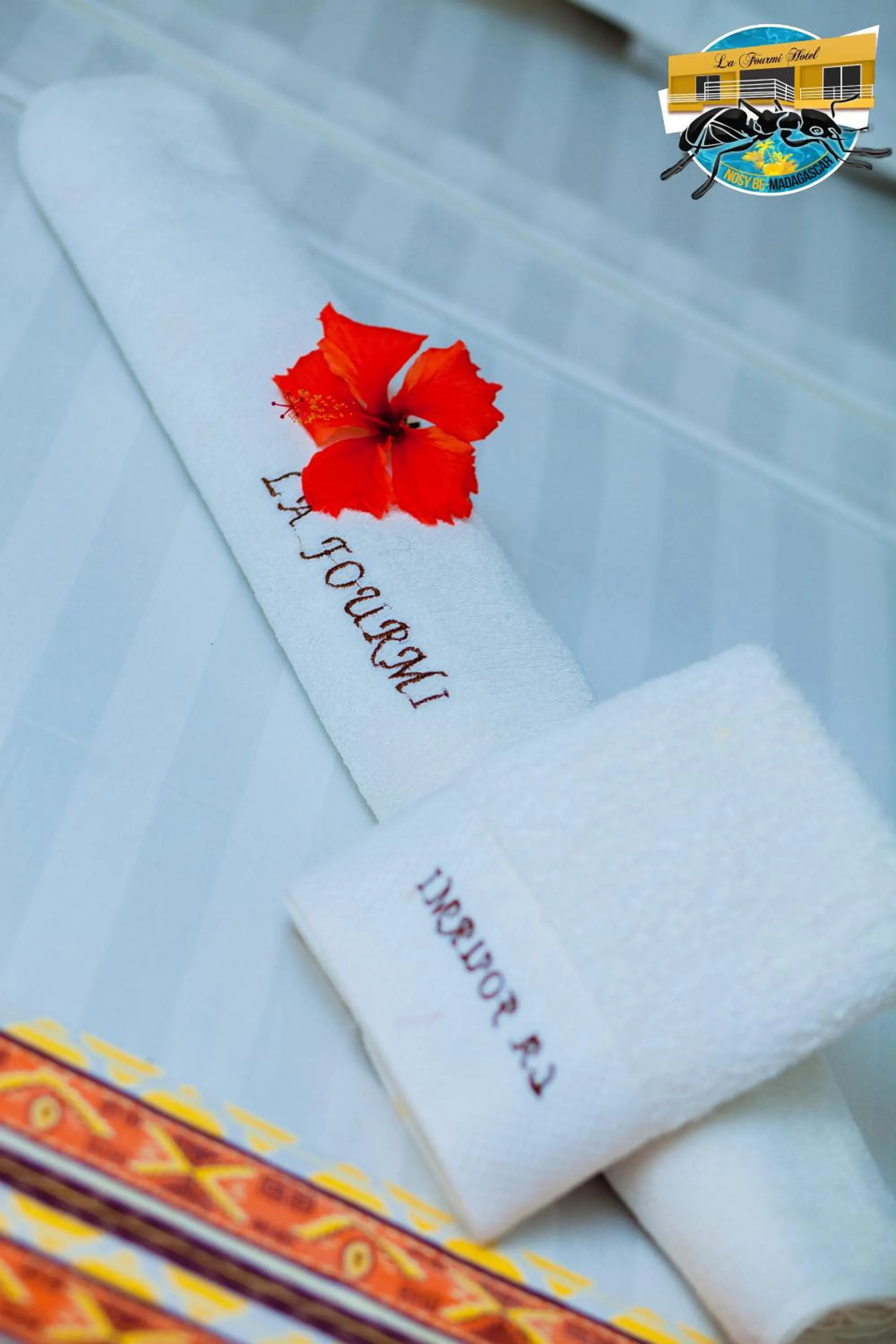 Decorative detail in La Fourmi Hotel