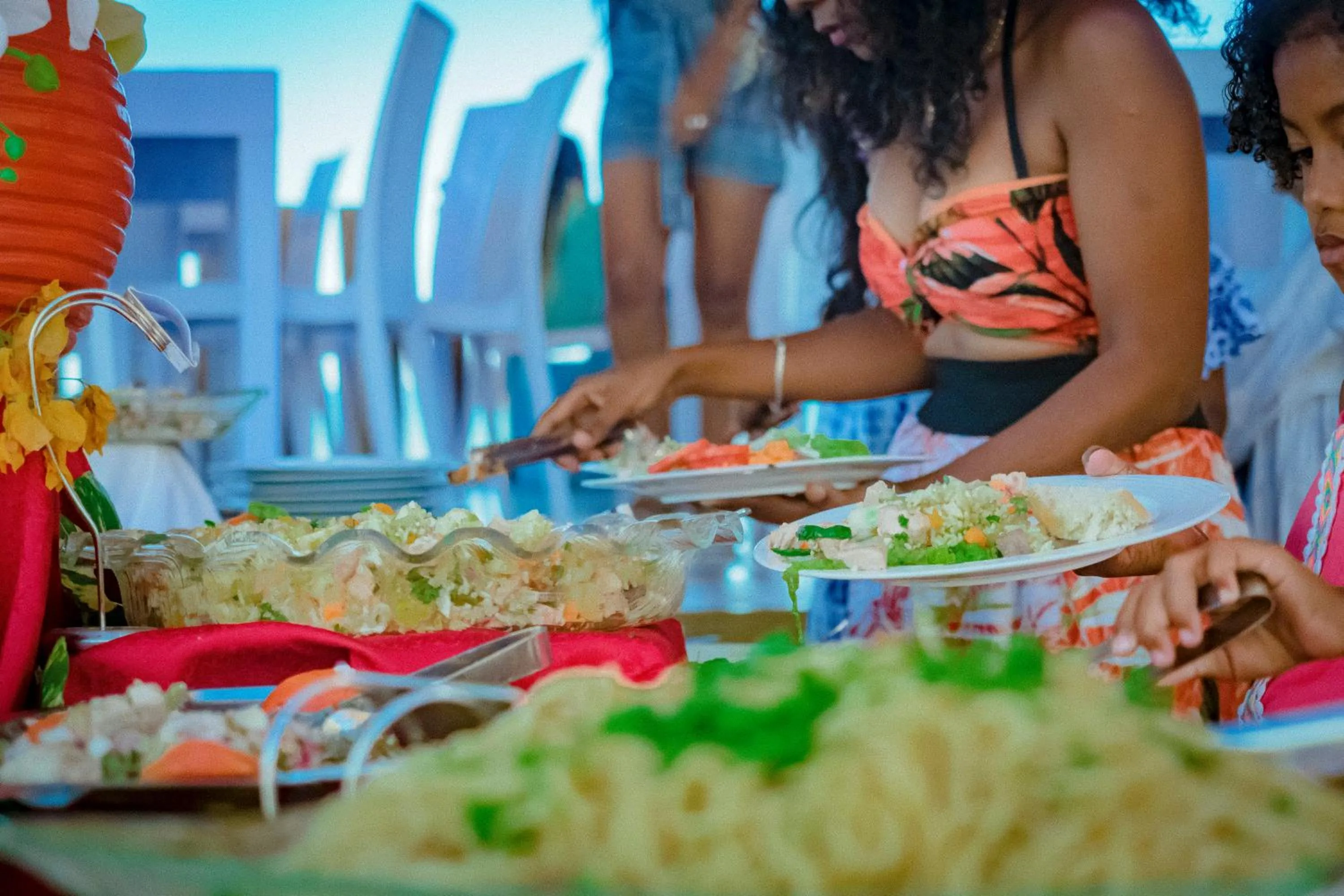 Restaurant/places to eat in La Fourmi Hotel