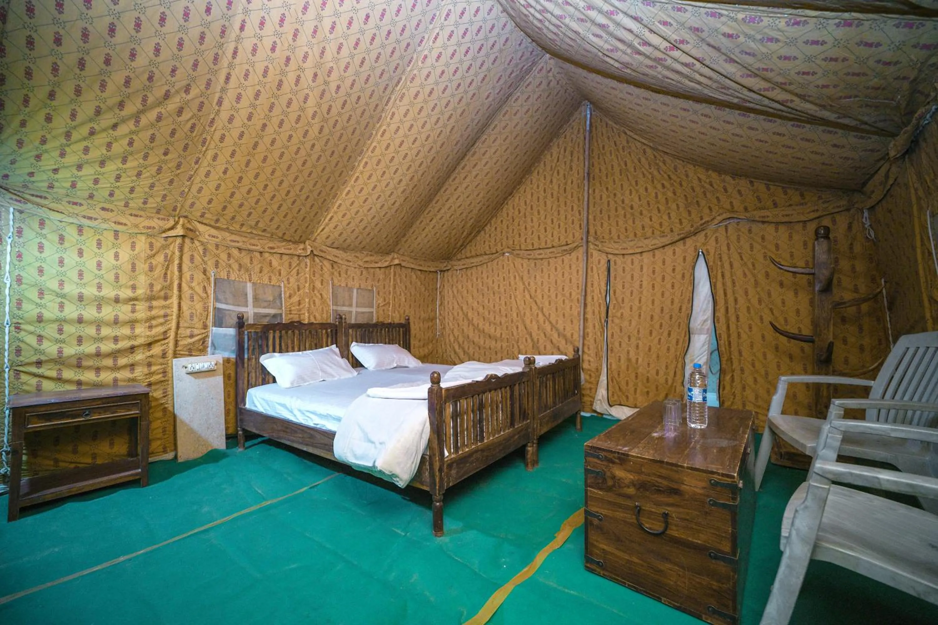 Photo of the whole room, Bed in The Captain Desert Camp