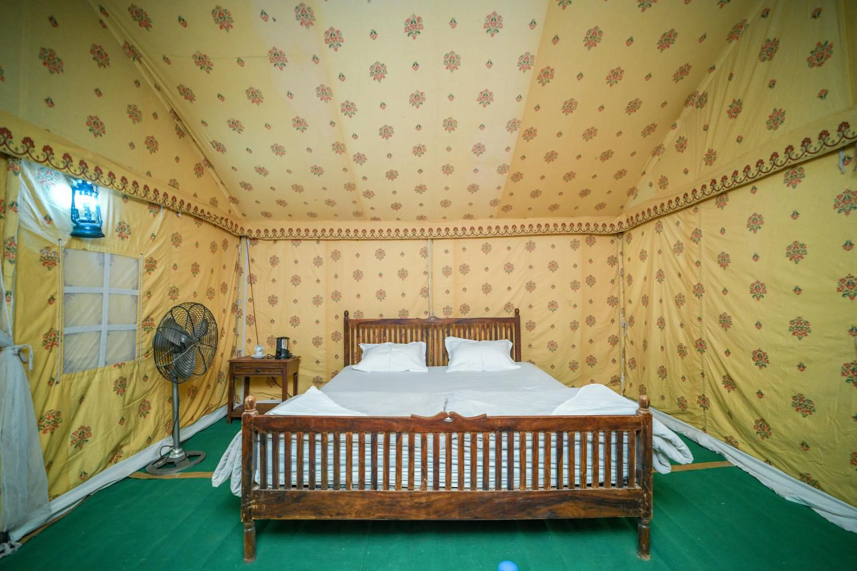 Bed in The Captain Desert Camp