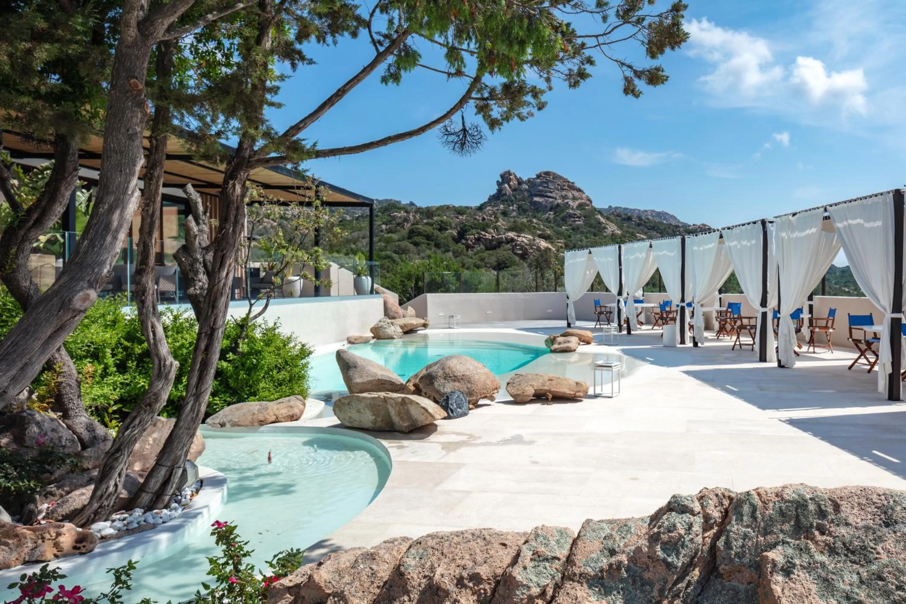 Patio in Hotel delle Rose a Luxury Boutique Hotel