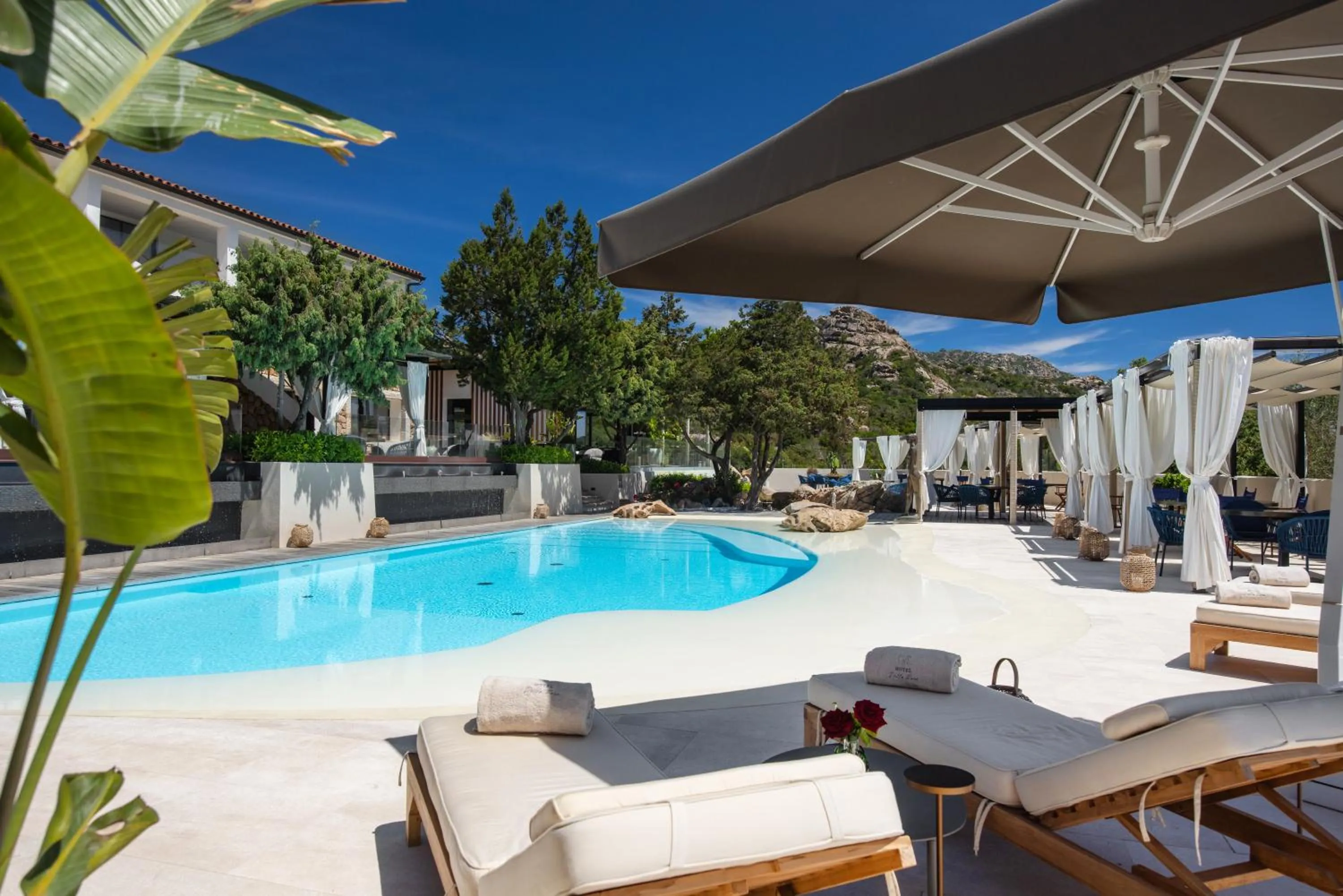 Pool view in Hotel delle Rose a Luxury Boutique Hotel
