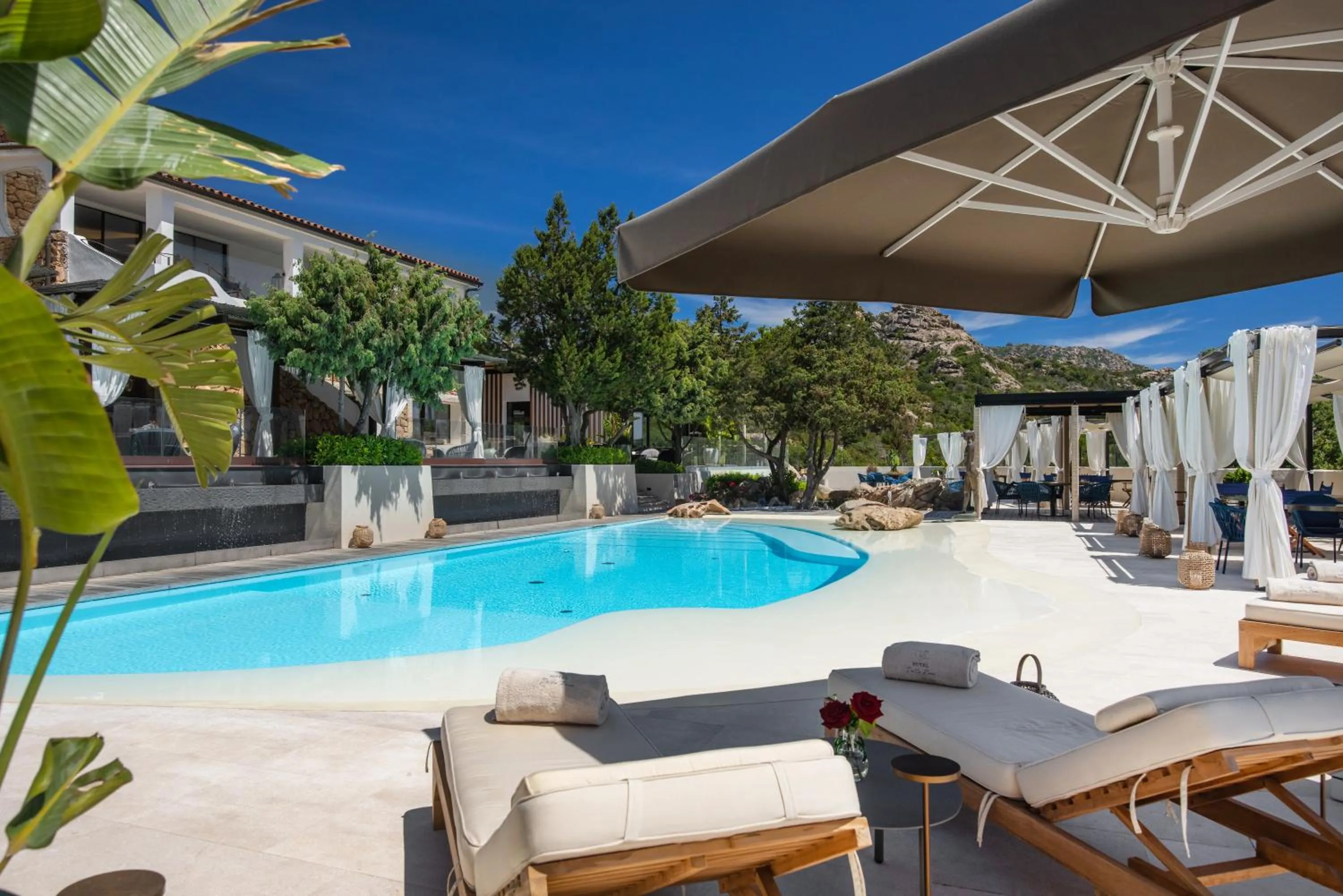 Pool view in Hotel delle Rose a Luxury Boutique Hotel