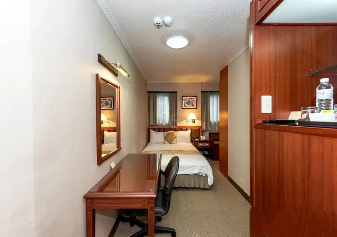 Bed in First Hotel Bed in First Hotel