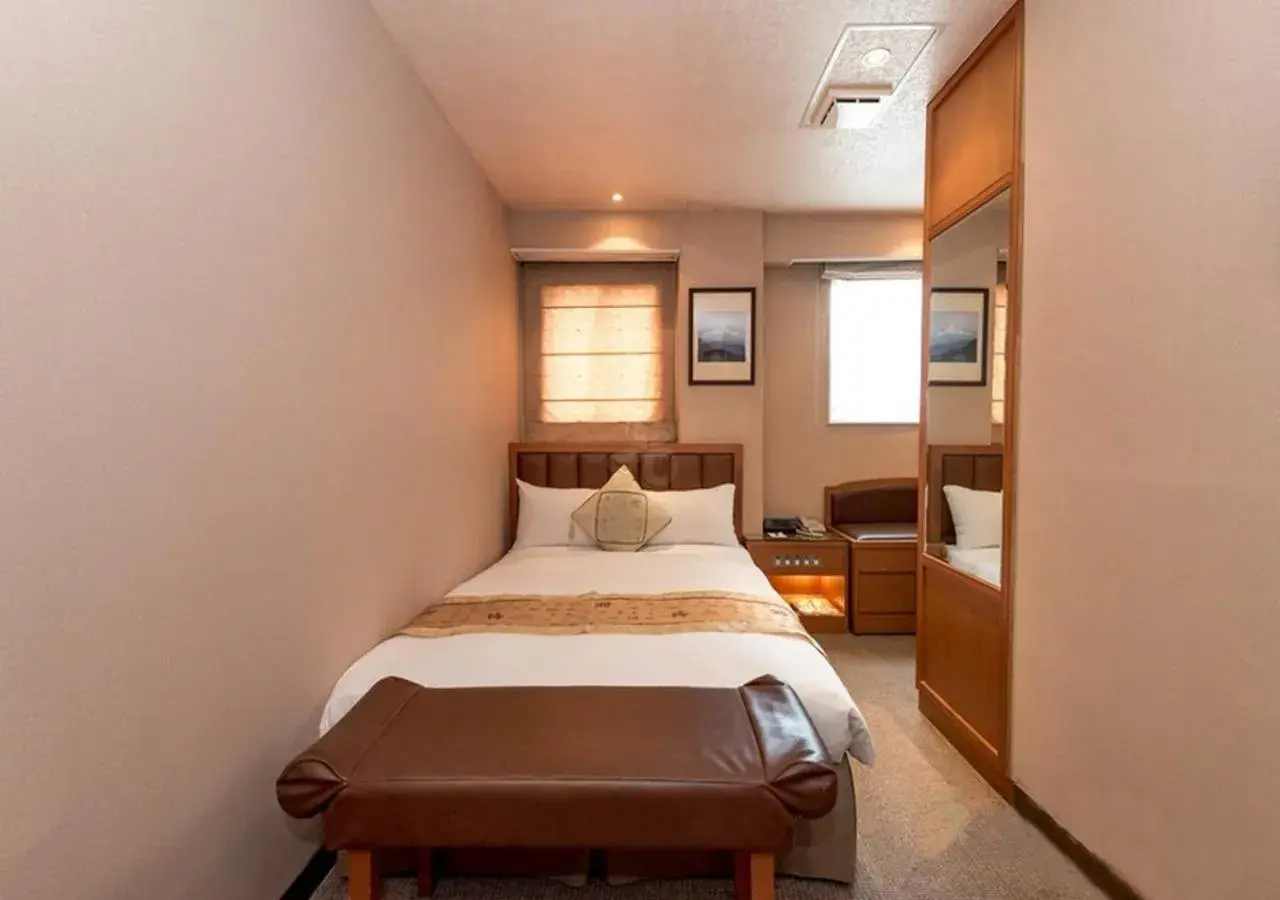 Bed in First Hotel Bed in First Hotel