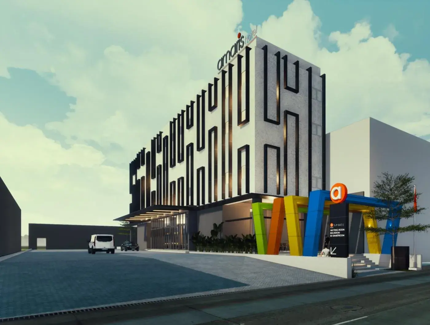 Property building in Amaris Hotel Tasikmalaya Property building in Amaris Hotel Tasikmalaya