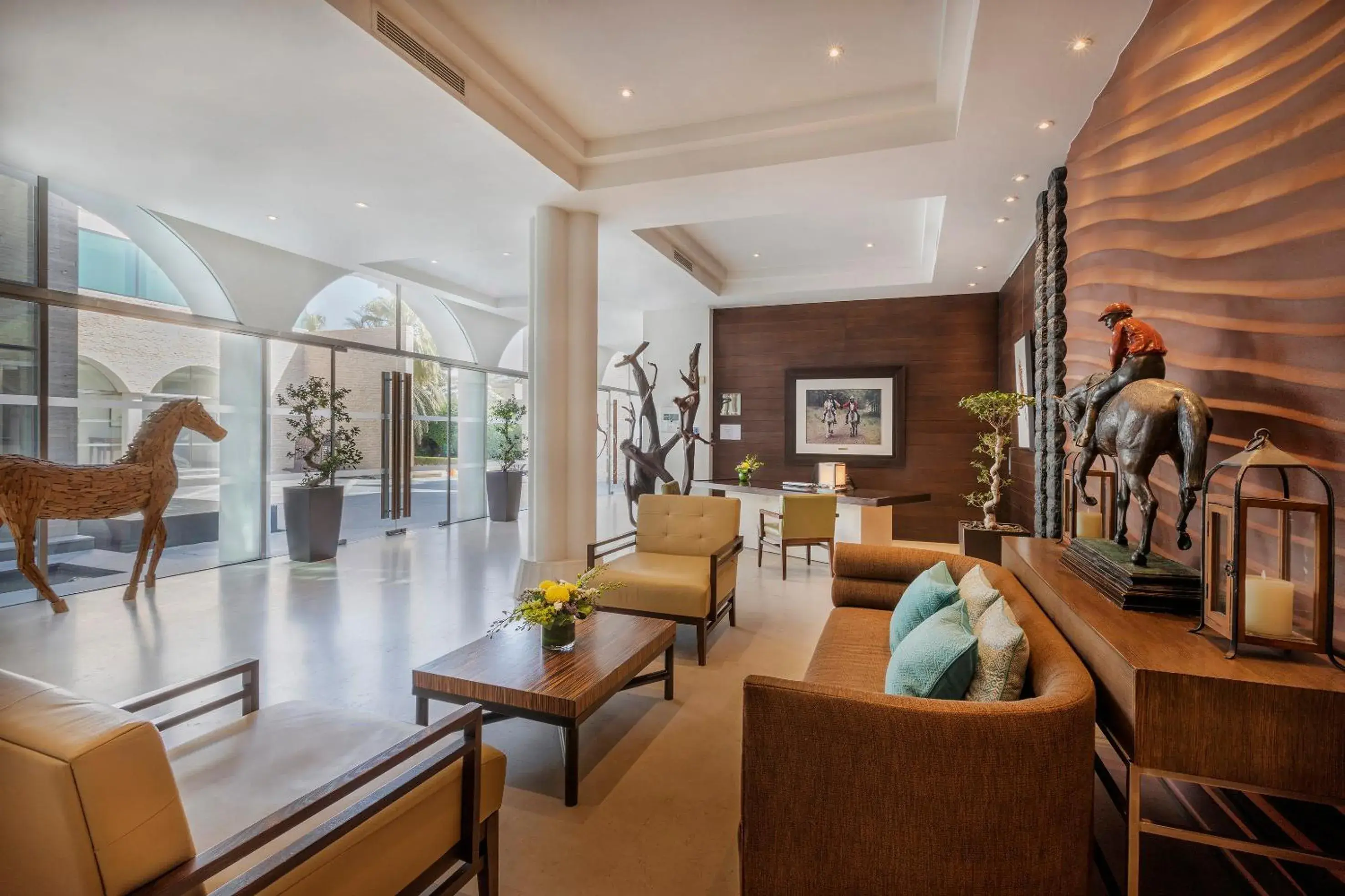 Lobby or reception in Meliá Desert Palm Member of Meliá Collection Lobby or reception in Meliá Desert Palm Member of Meliá Collection