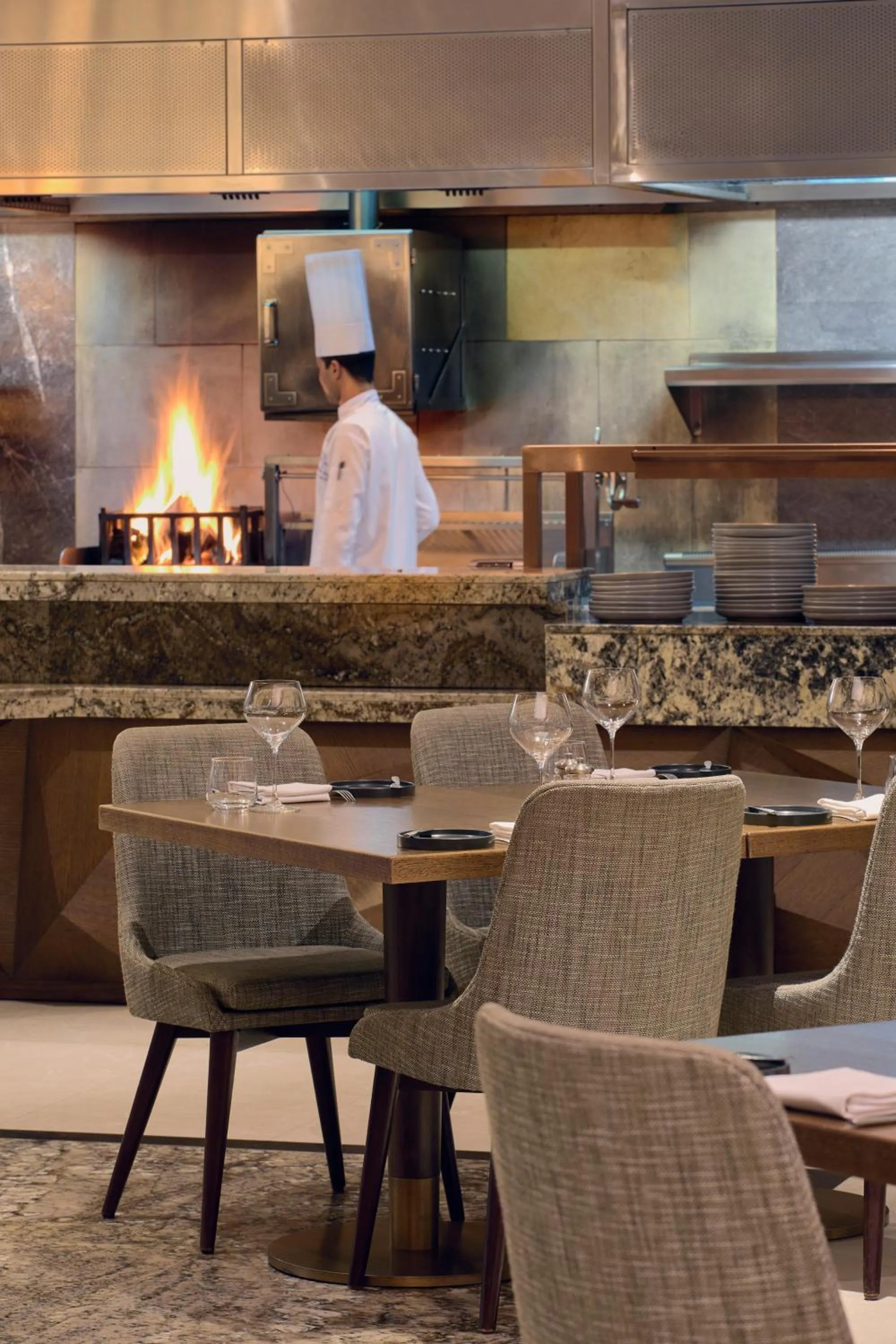 Restaurant/places to eat in Meliá Desert Palm Member of Meliá Collection