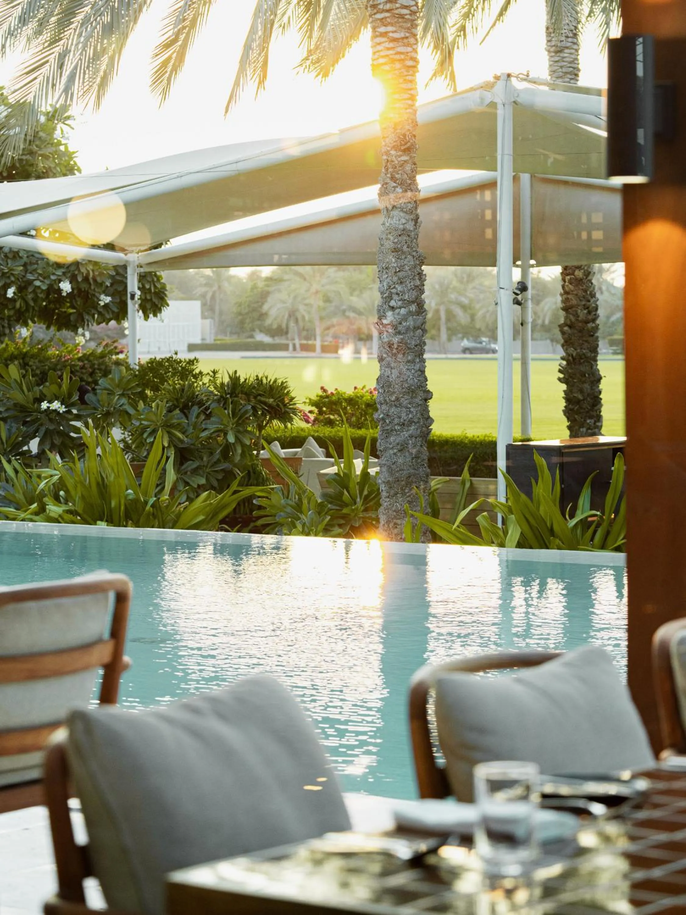 Patio in Meliá Desert Palm Member of Meliá Collection