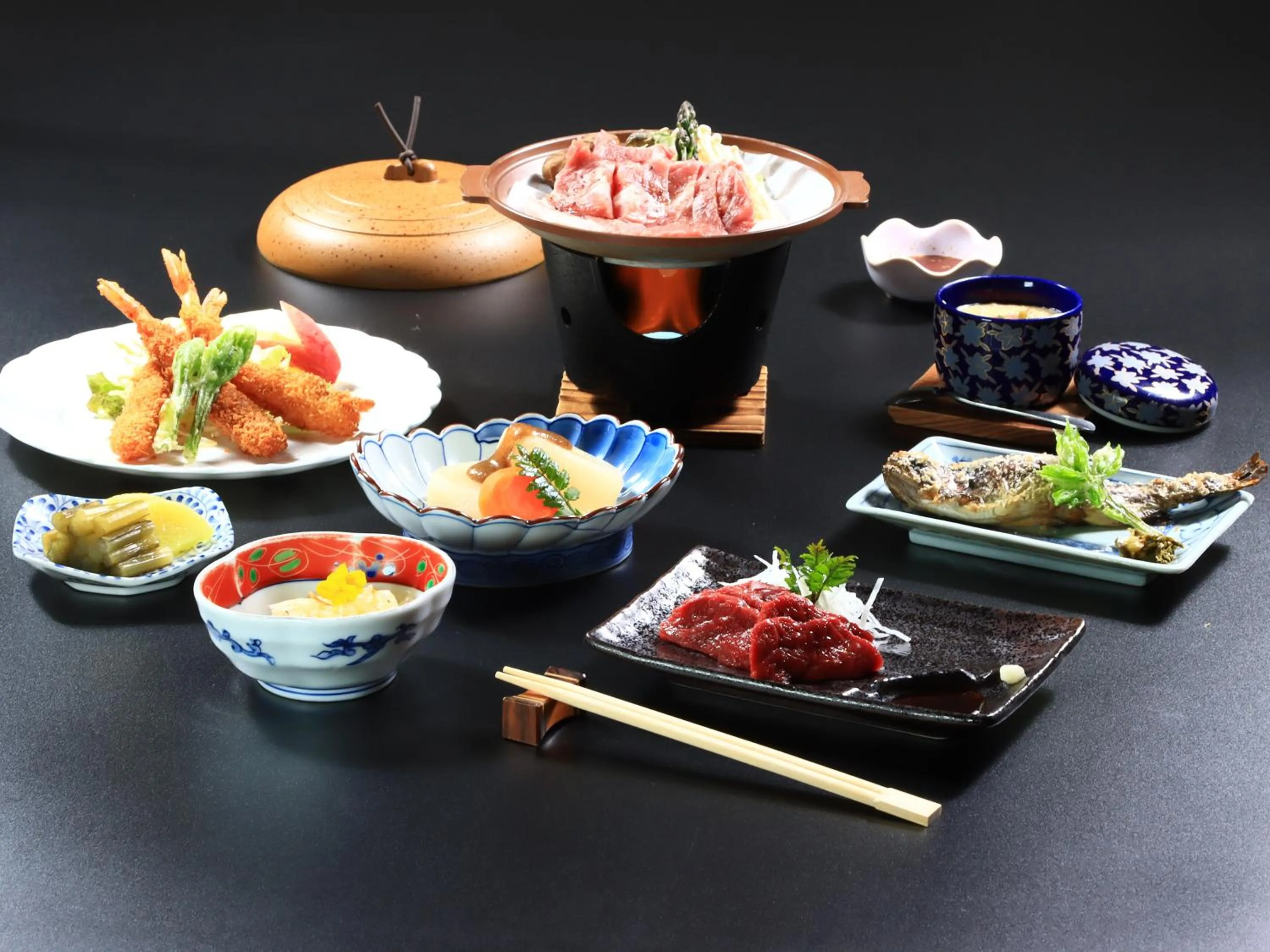 Dinner in Sunrise Meiji-ya