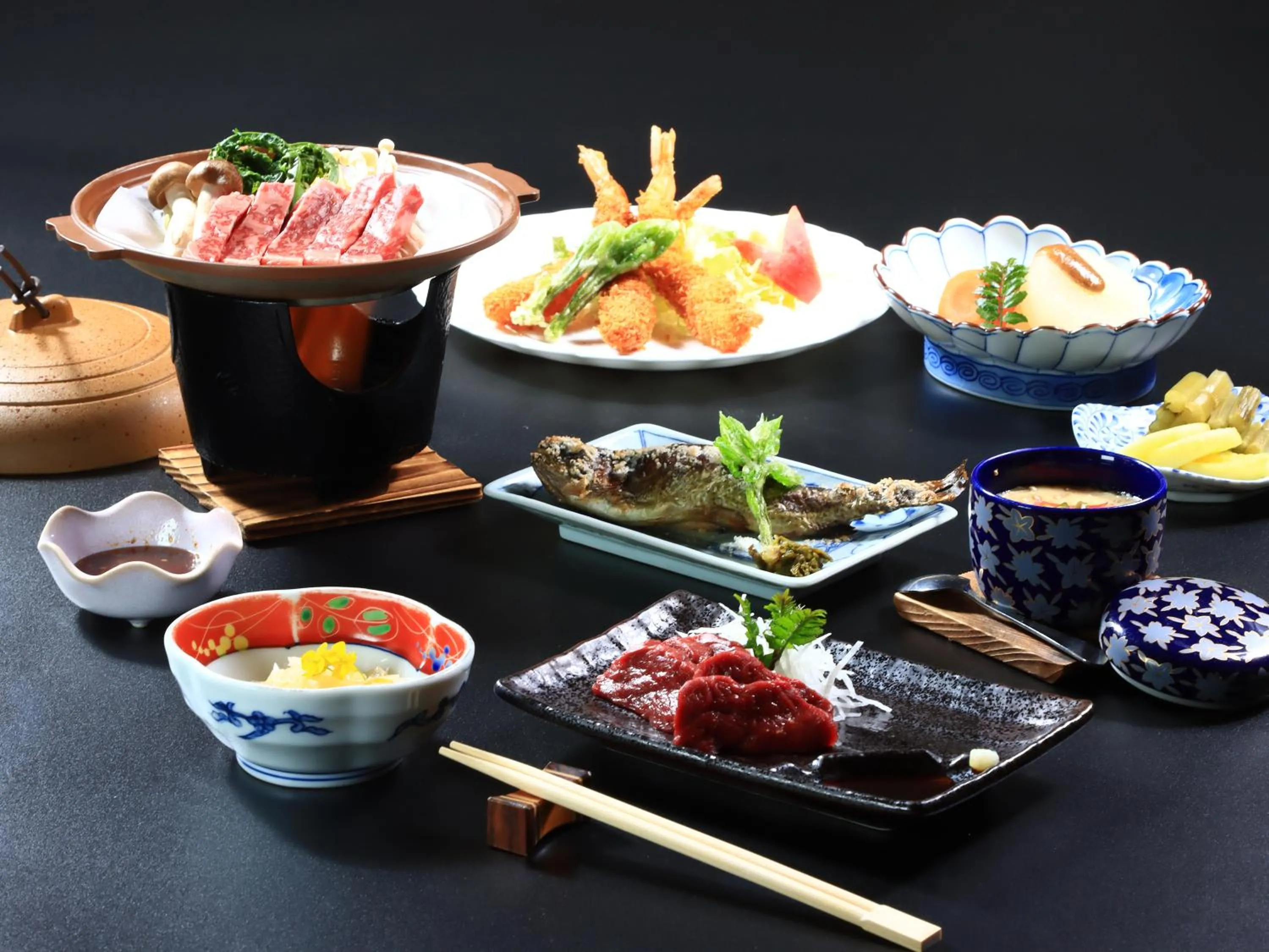 Dinner in Sunrise Meiji-ya
