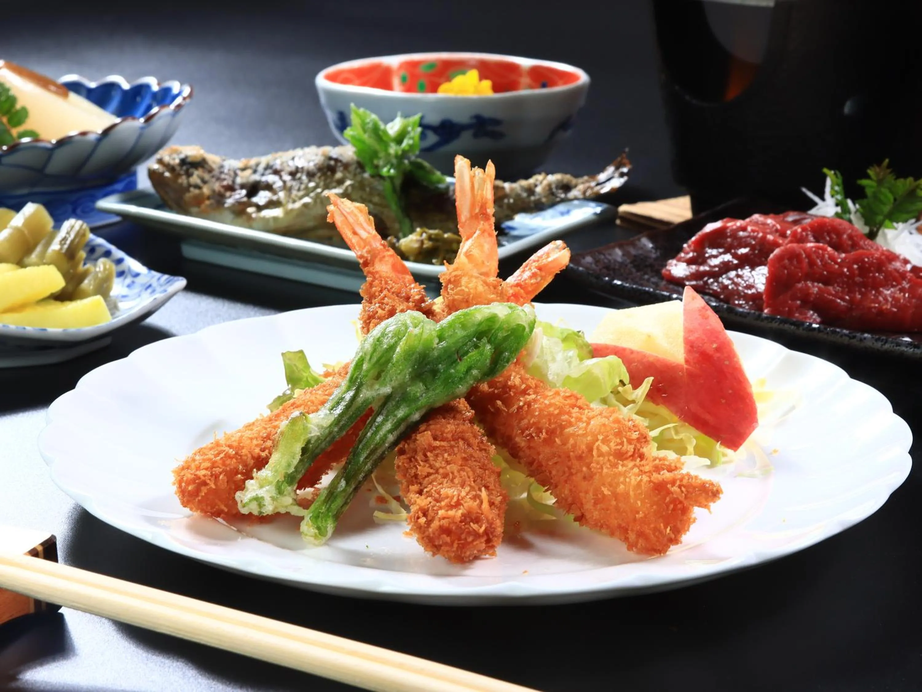 Dinner in Sunrise Meiji-ya