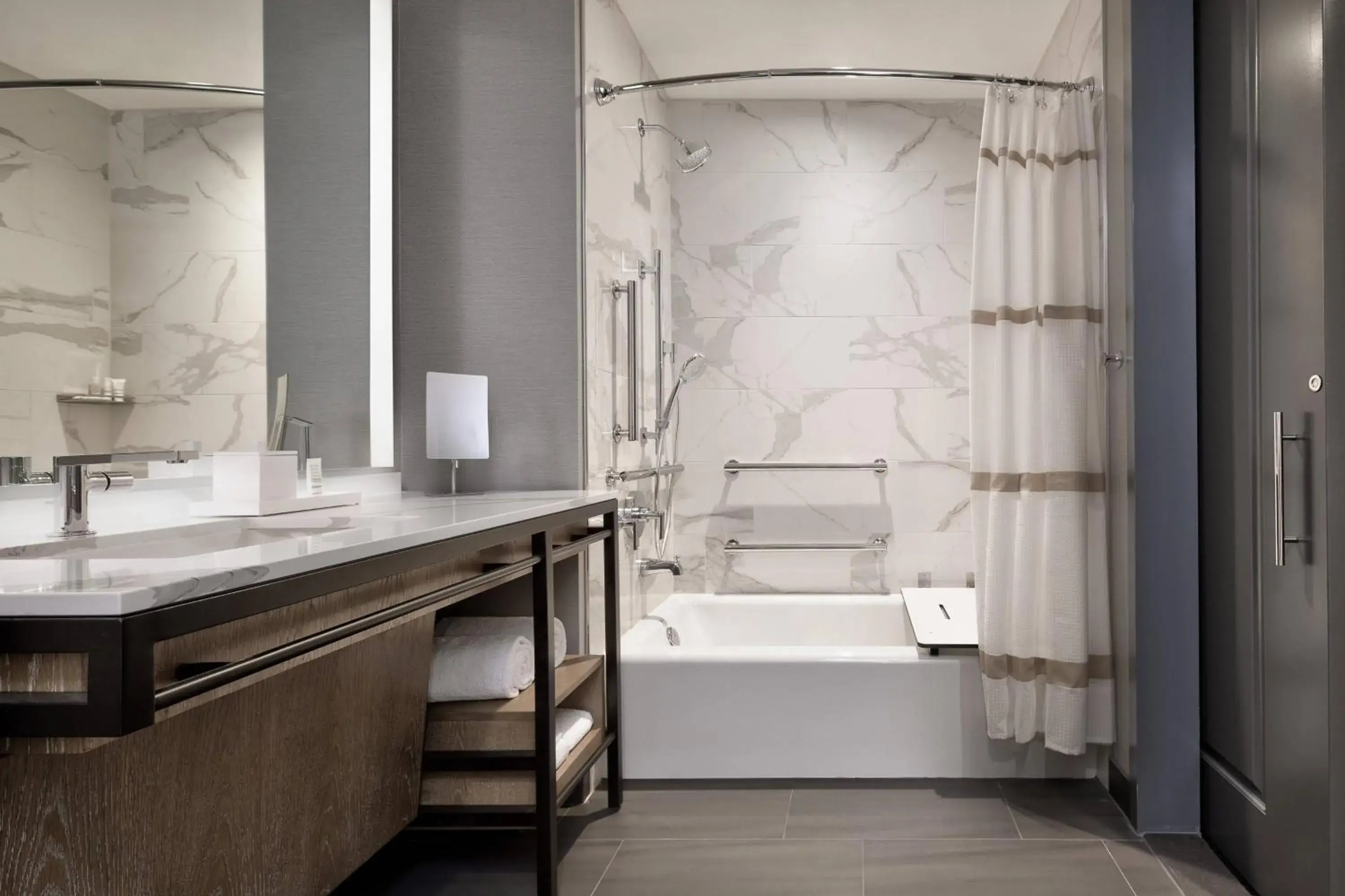 Deluxe Queen Room with Two Queen Beds with Balcony and City View in Marriott Dallas Uptown Deluxe Queen Room with Two Queen Beds with Balcony and City View in Marriott Dallas Uptown