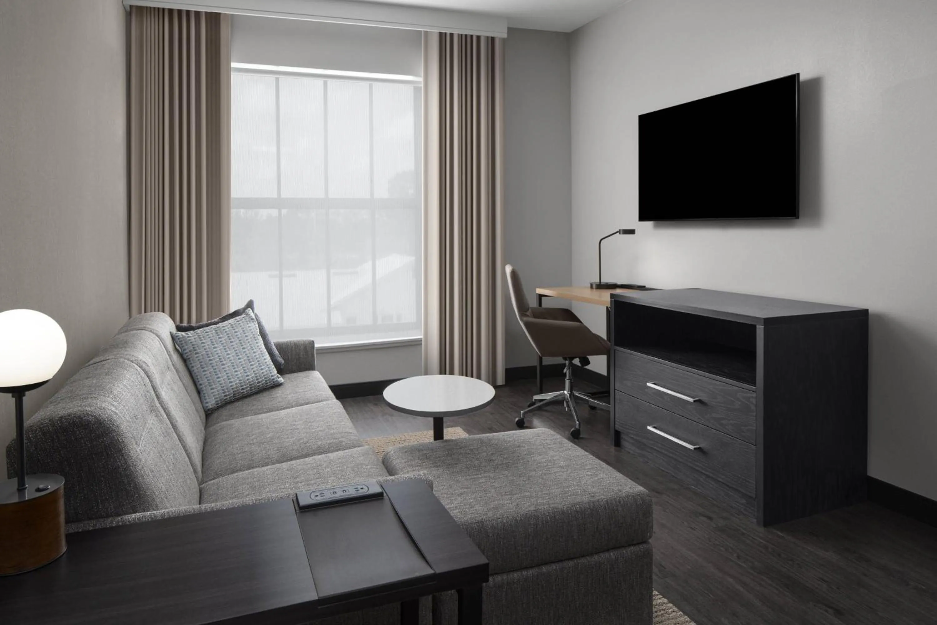 Living room in Residence Inn By Marriott Jacksonville-Mayo Clinic Area