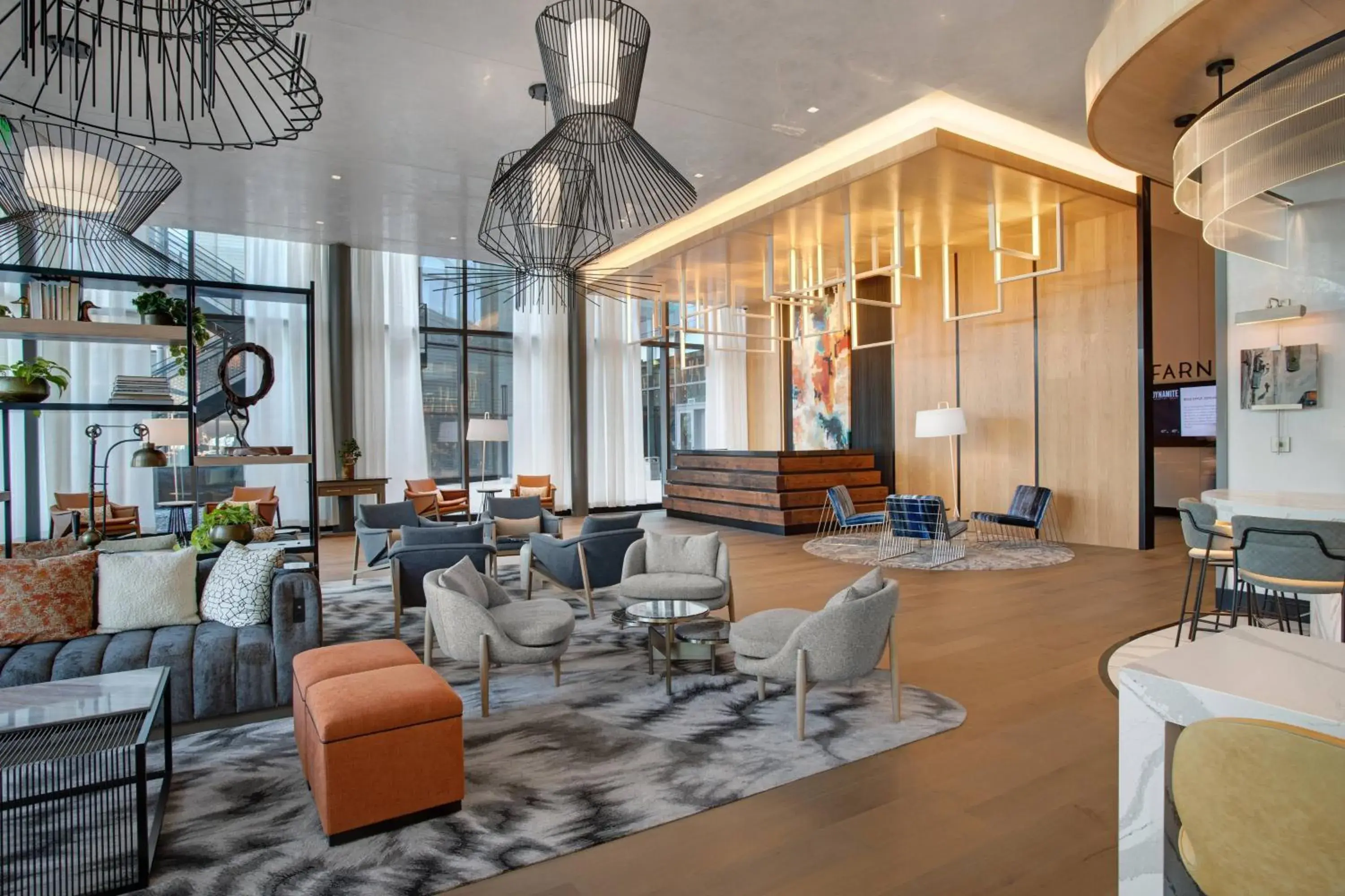 Lobby or reception in The Farnam, Autograph Collection Lobby or reception in The Farnam, Autograph Collection