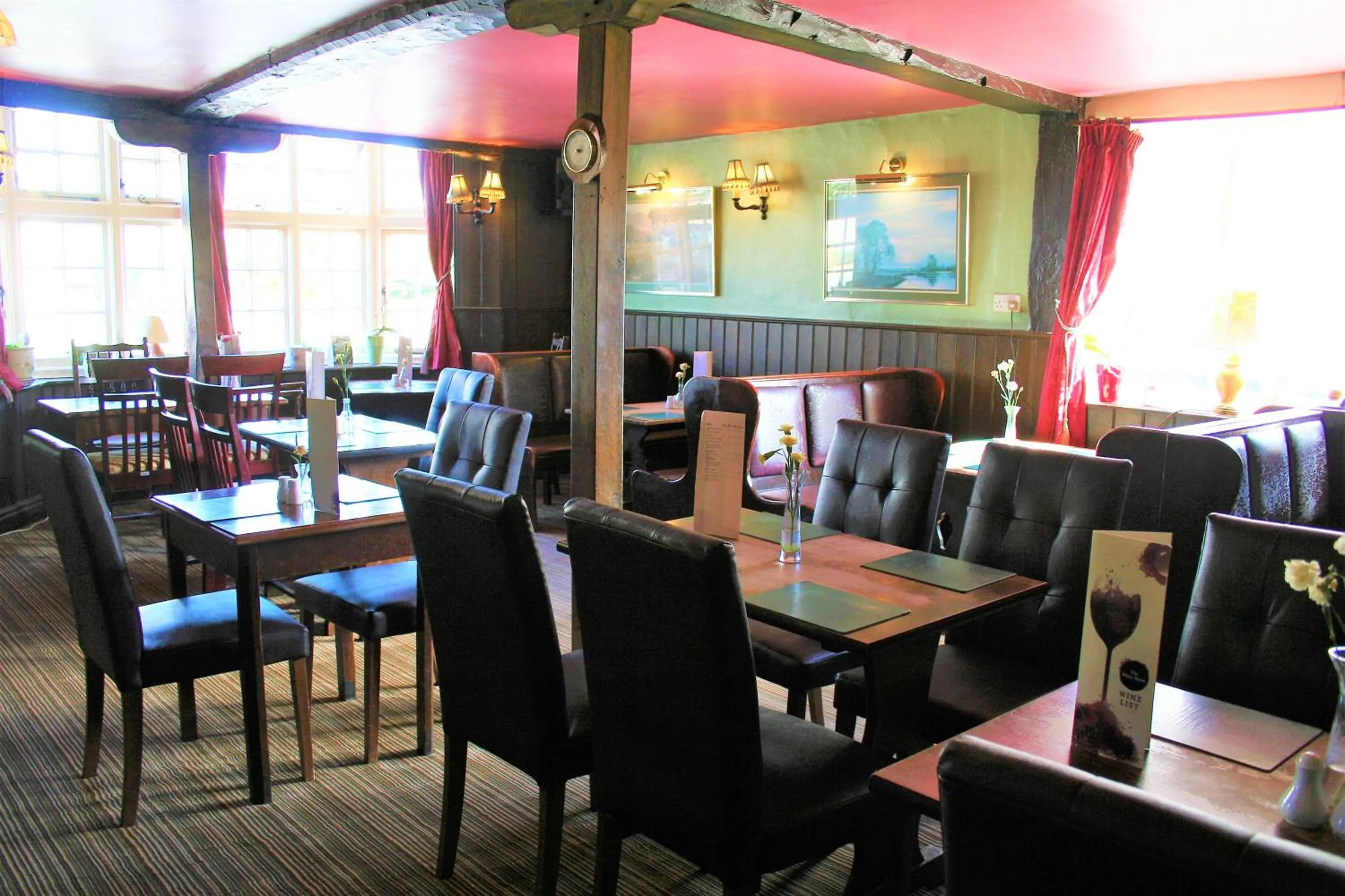 Dining area in The White Horse