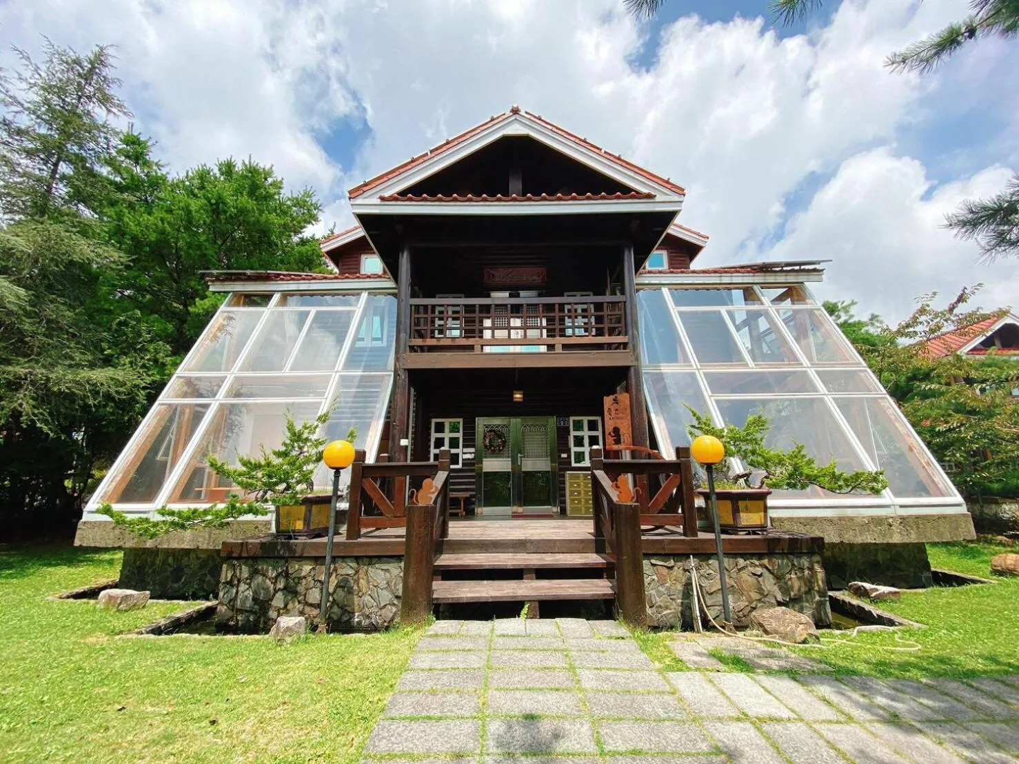 Property building in Ailiga Travel Villa