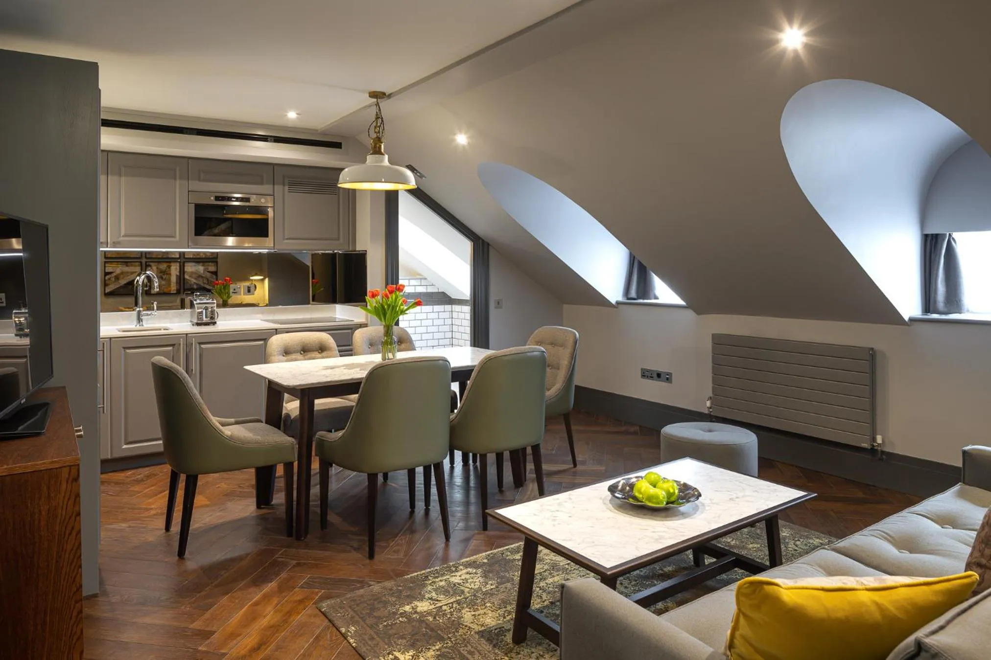 Living room in Hapimag Apartments London