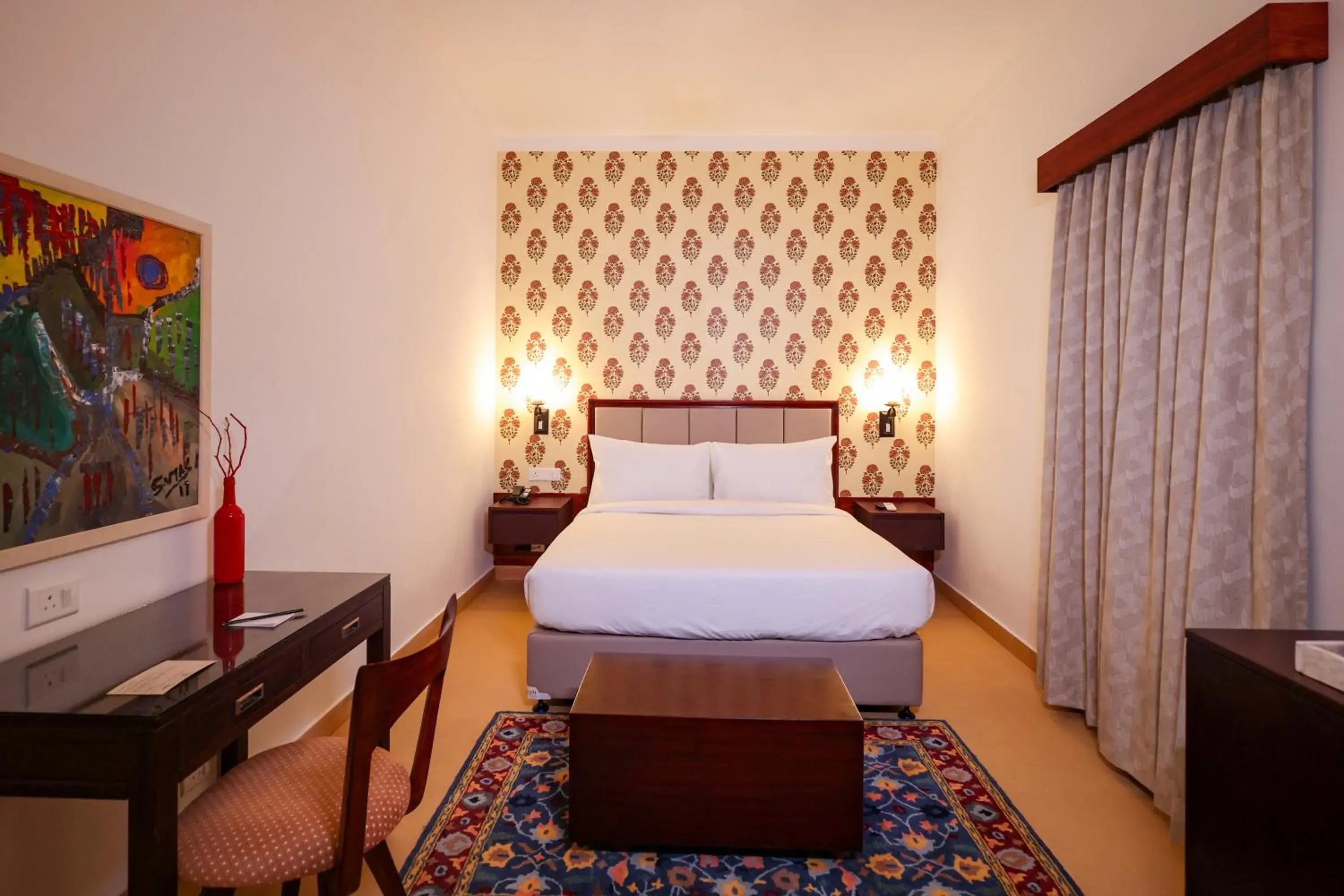 Deluxe Room - single occupancy in Gaj Kesri by 7Apple Resorts Deluxe Room - single occupancy in Gaj Kesri by 7Apple Resorts