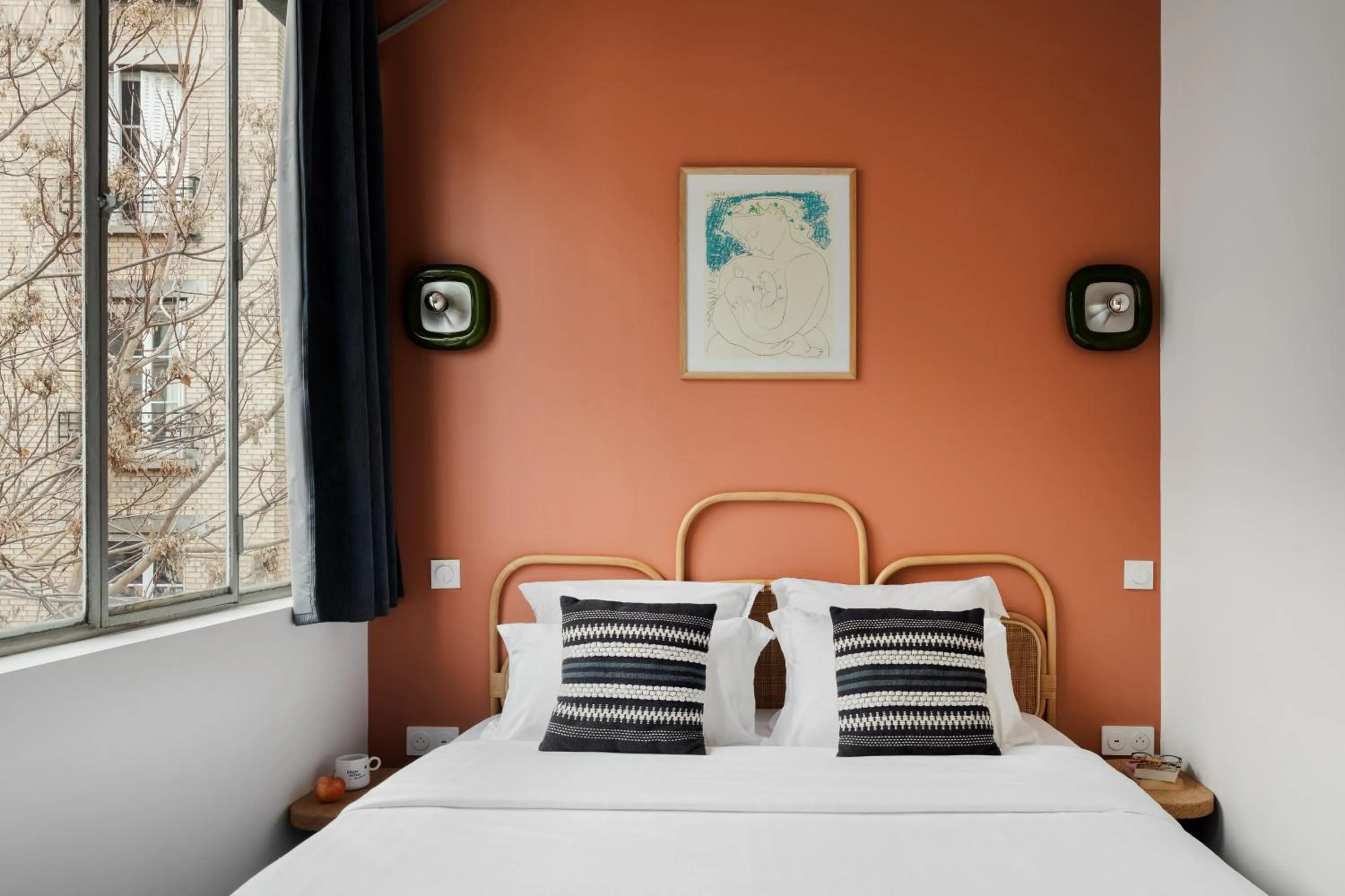 Bedroom, Bed in Edgar Suites Martyrs - Loft