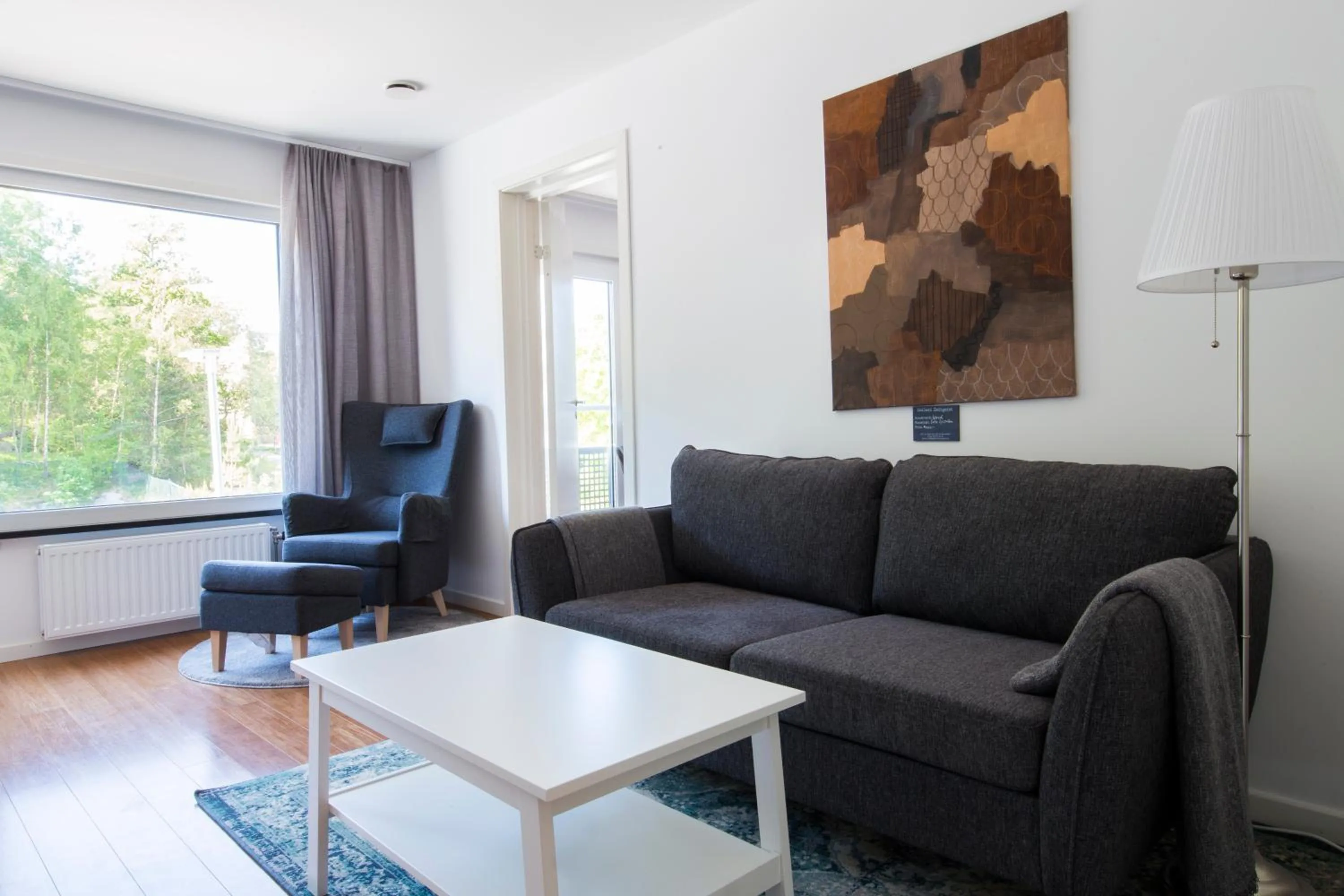 Property building in Continental Apartment Hotel Sollentuna